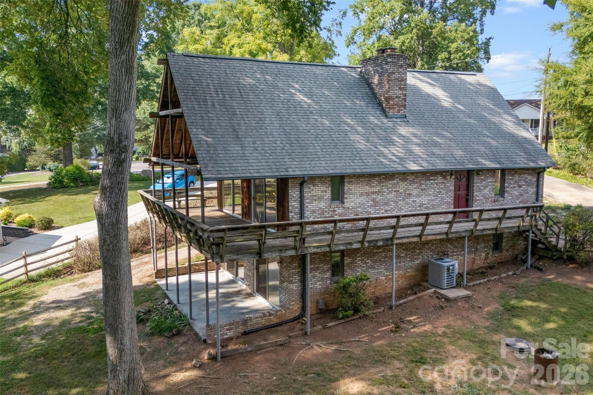 Wrap around deck and basement walkout access. - 131 Baywatch Drive, Mooresville