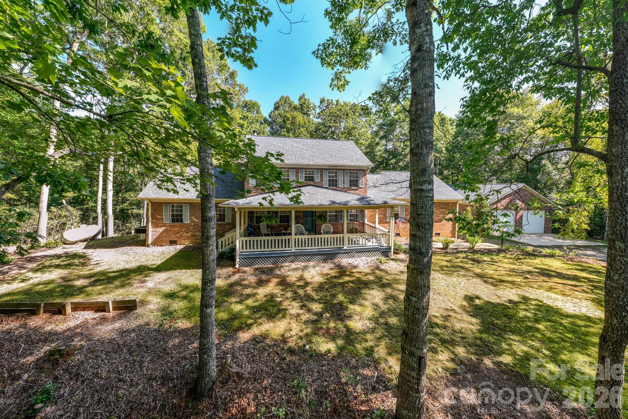 Cleared the property in the front, they were going to do more this year - 1886 Tanasee Gap Road, Balsam Grove