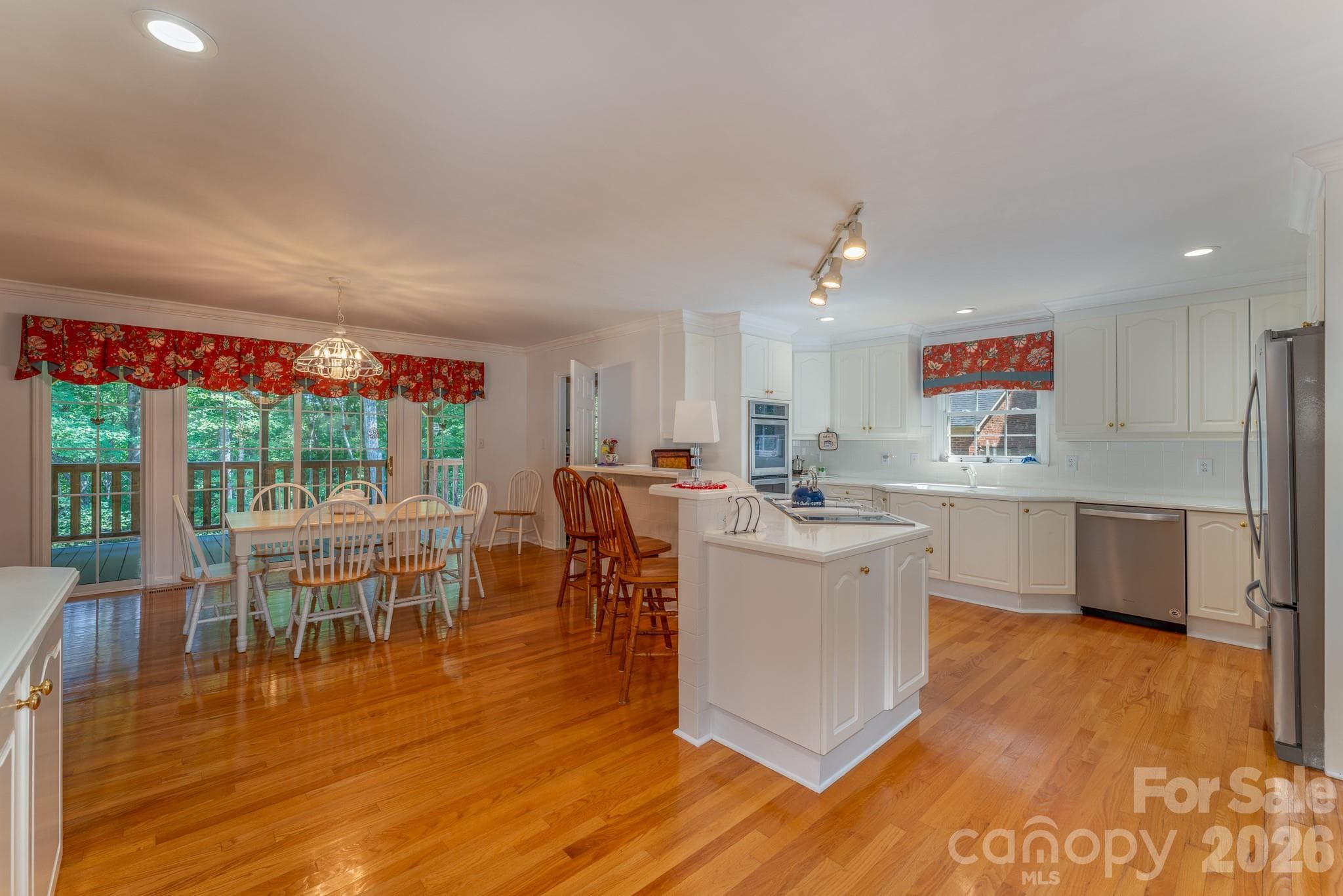 Welcome to your open concept kitchen! - 1886 Tanasee Gap Road, Balsam Grove