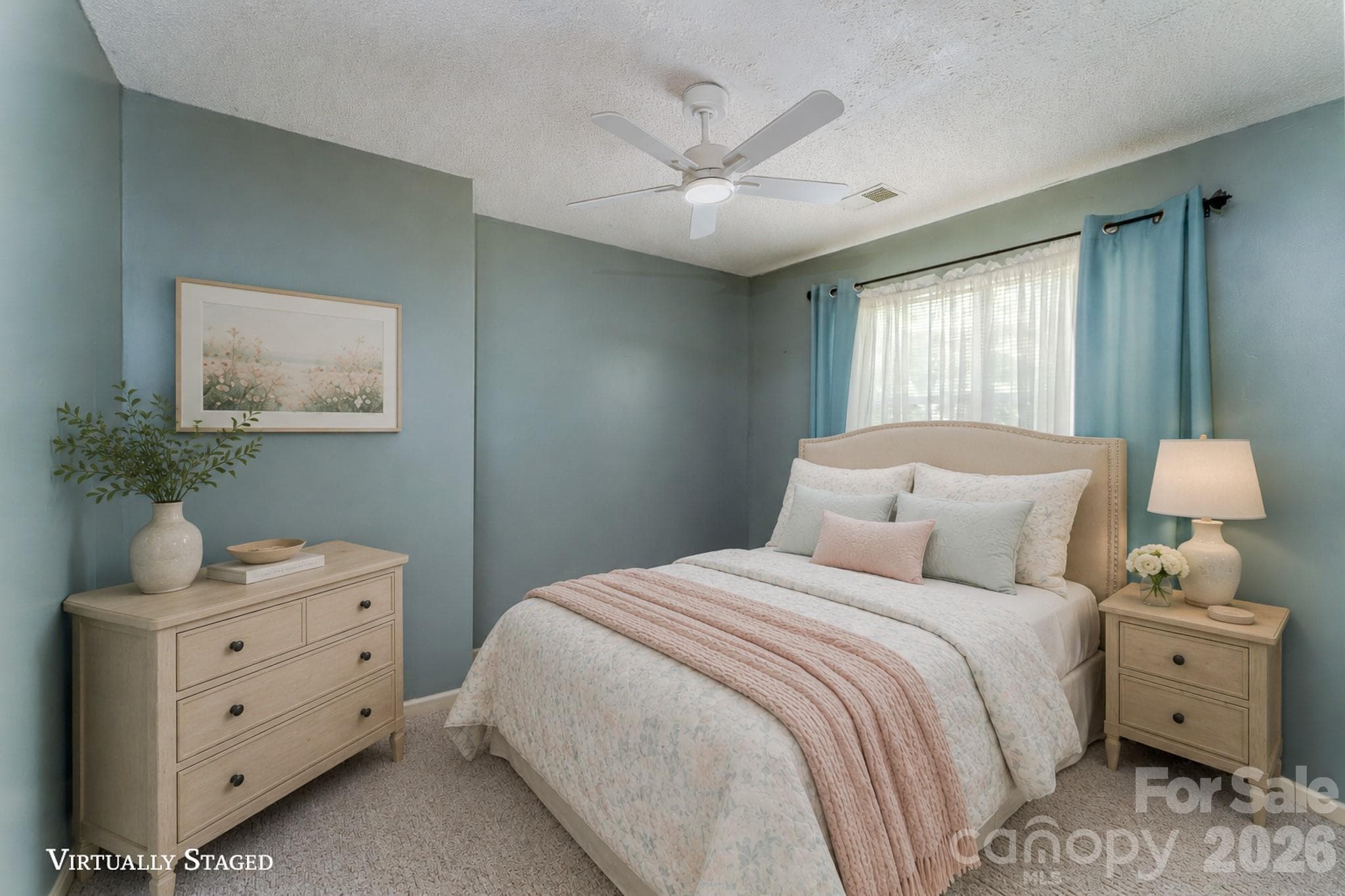 Smaller of the three bedrooms 10 x 10 approx. - 1886 Tanasee Gap Road, Balsam Grove