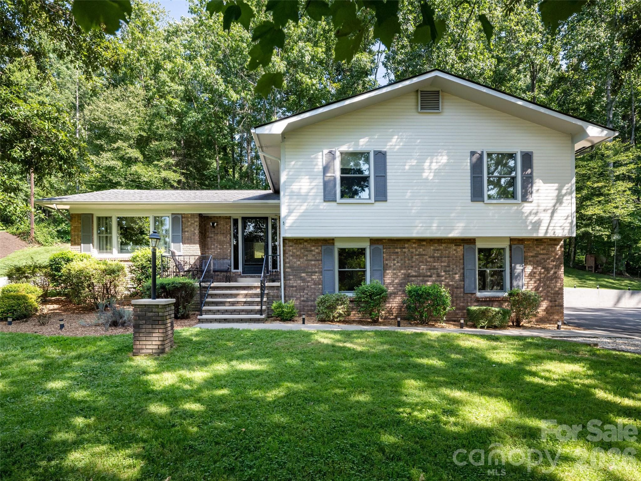 All solid-wood siding. - 1 Morris Drive, Weaverville