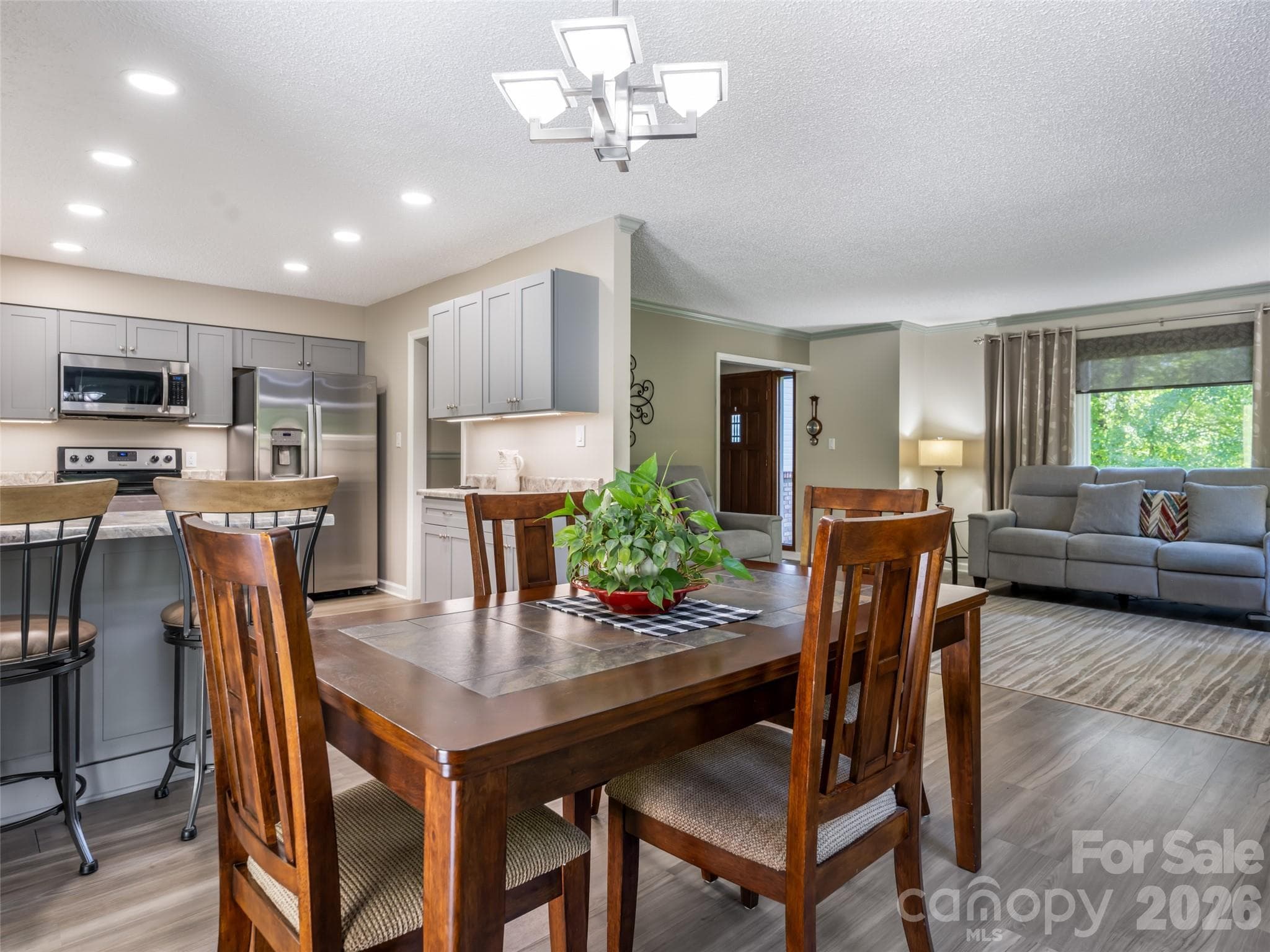 Dine in comfort. - 1 Morris Drive, Weaverville