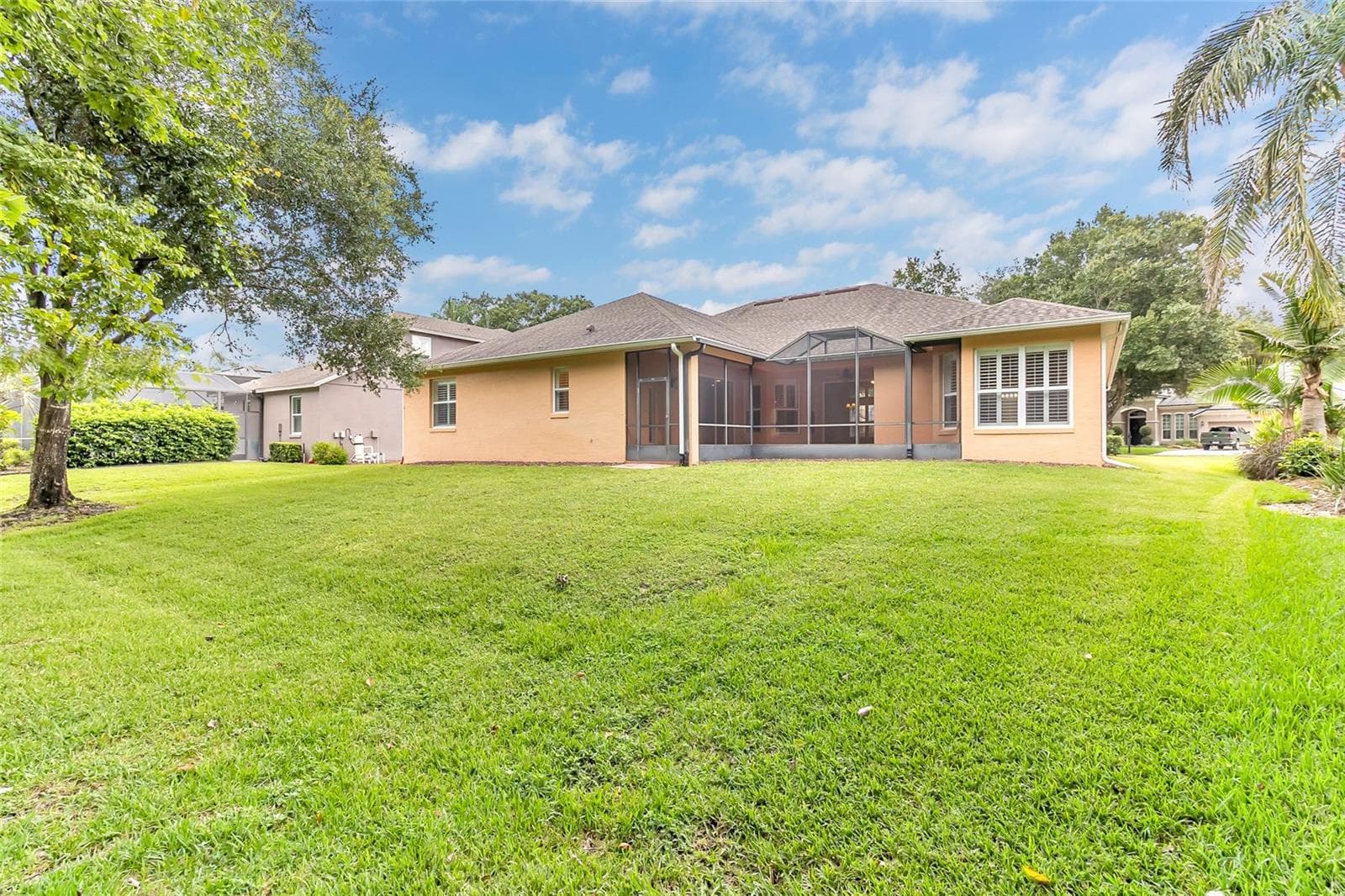 Rear of Home, Rear Door Faces West - 2672 ALOMA OAKS DR, OVIEDO