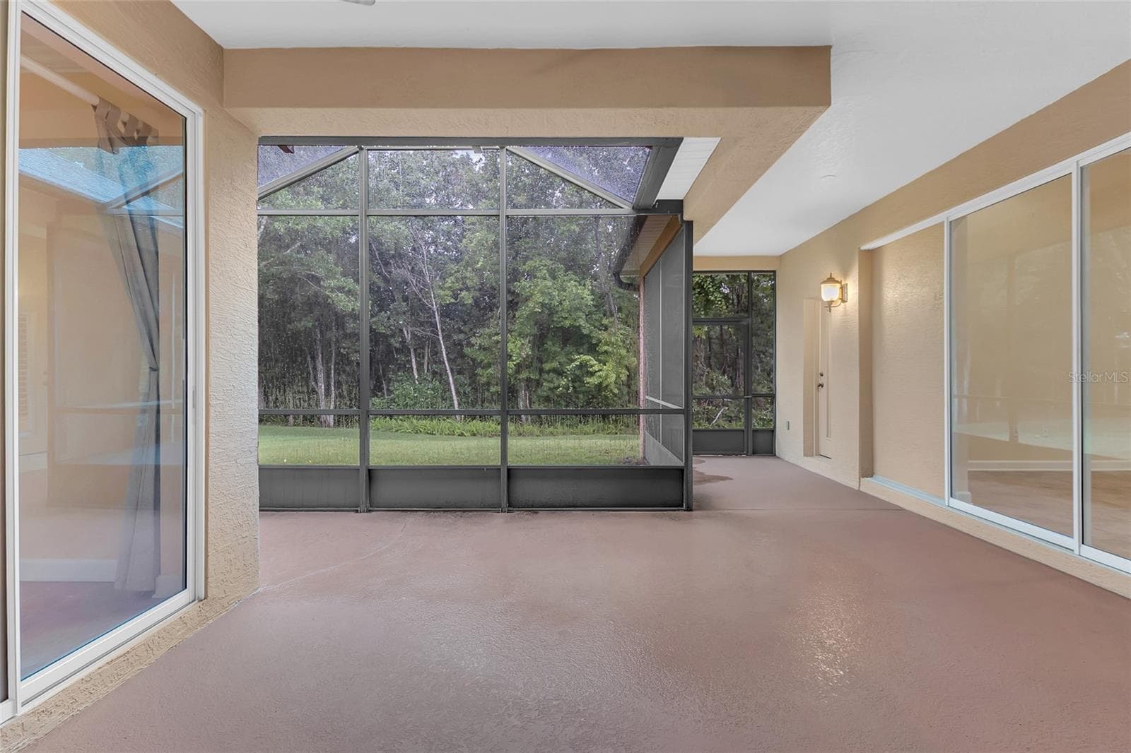 Rear Screened Lanaie View from Formal Living Room - 2672 ALOMA OAKS DR, OVIEDO