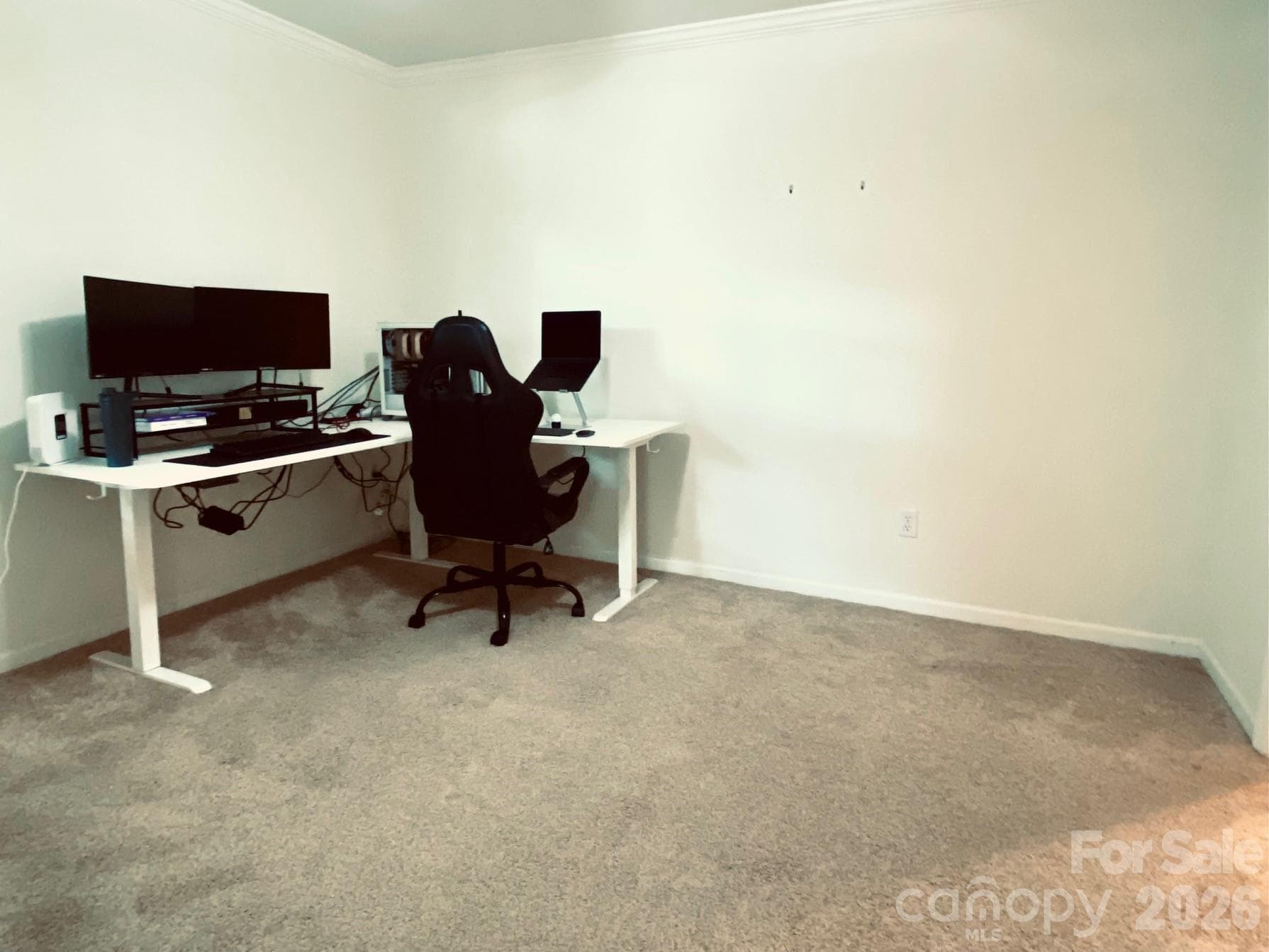 Front  bedroom is currently used as an office - 417 Olmsted Park Place, Charlotte