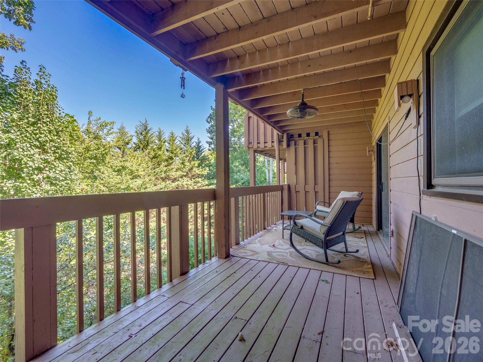 View from lower de3ck - 58 Timbertop Lane, Etowah