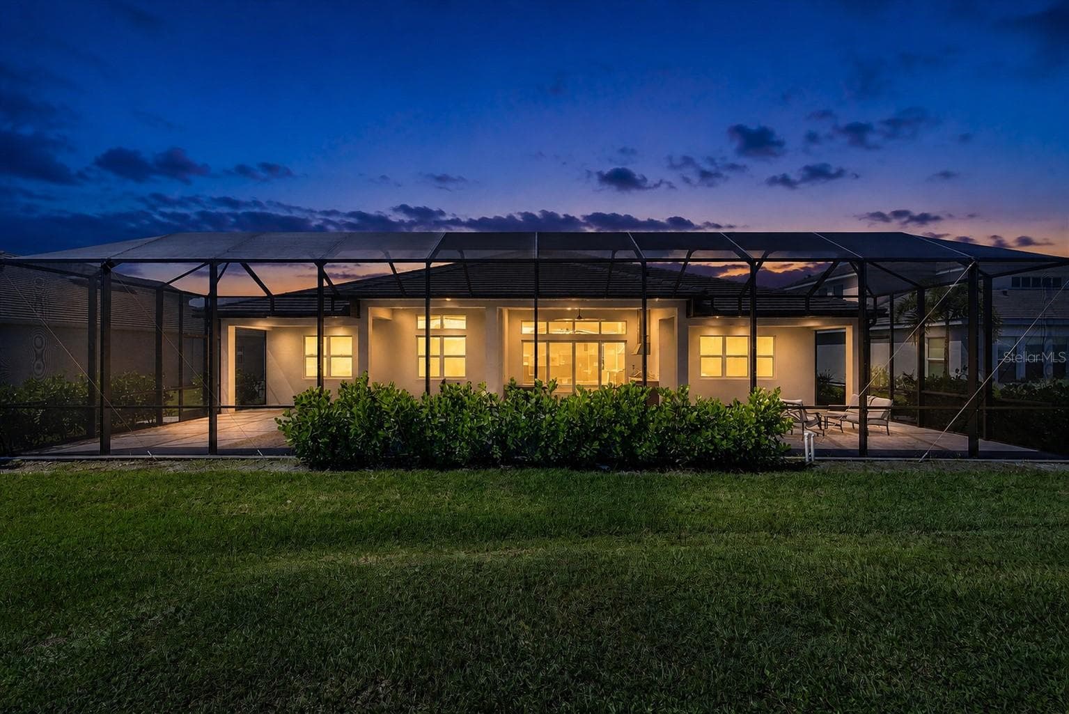 Rear of Home - 8133 NEVIS RUN, LAKEWOOD RANCH