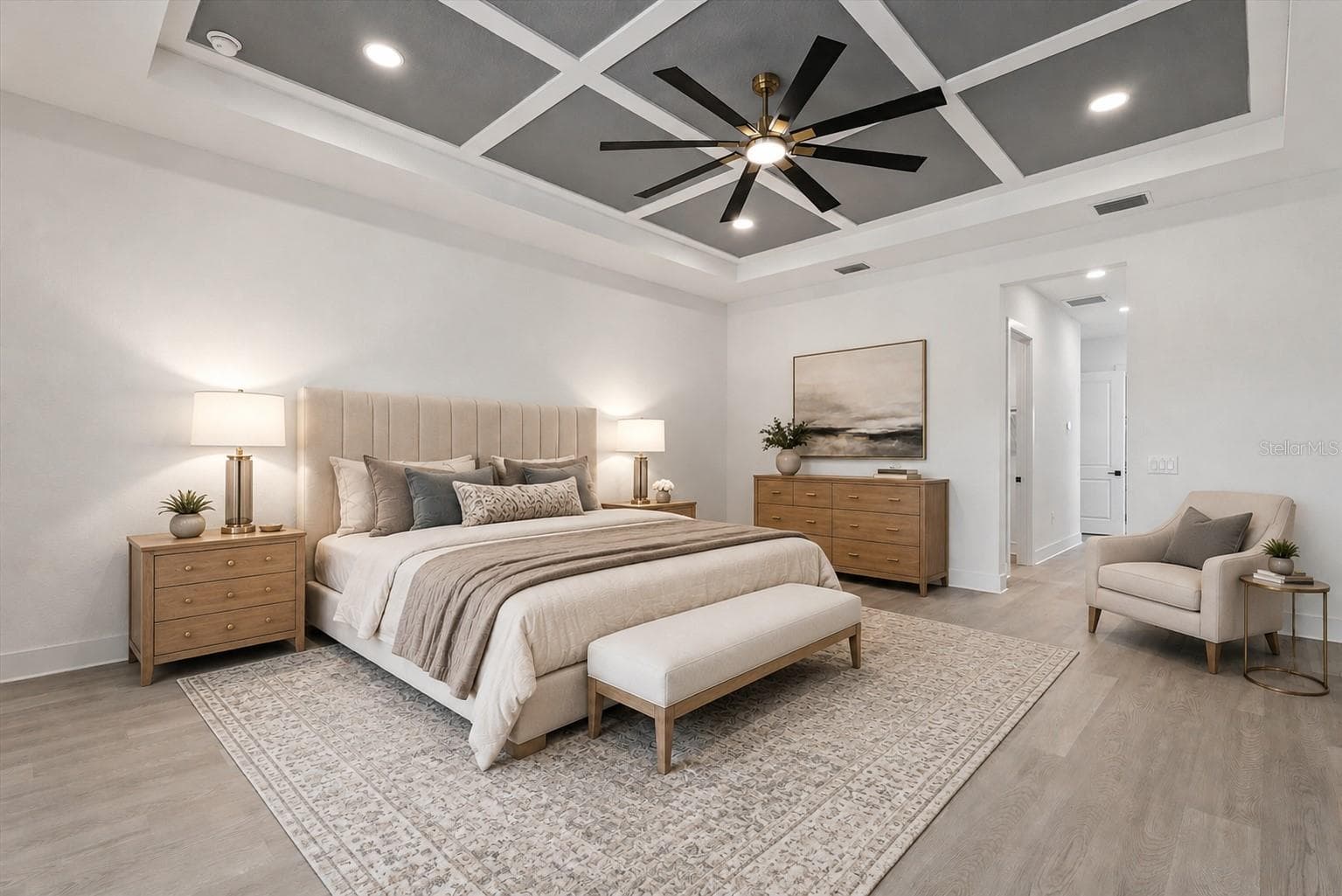 Virtual Staged Primary Suite - 8133 NEVIS RUN, LAKEWOOD RANCH