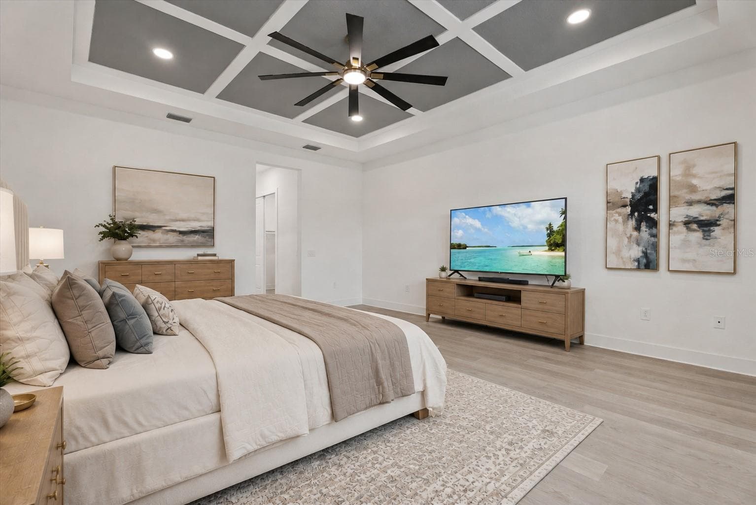 Virtual Staged Primary Suite - 8133 NEVIS RUN, LAKEWOOD RANCH