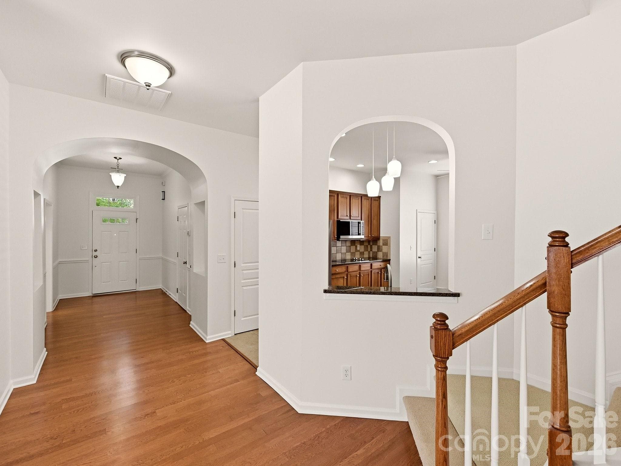 Foyer and kitchen - 1021 Knob Creek Lane, Tega Cay