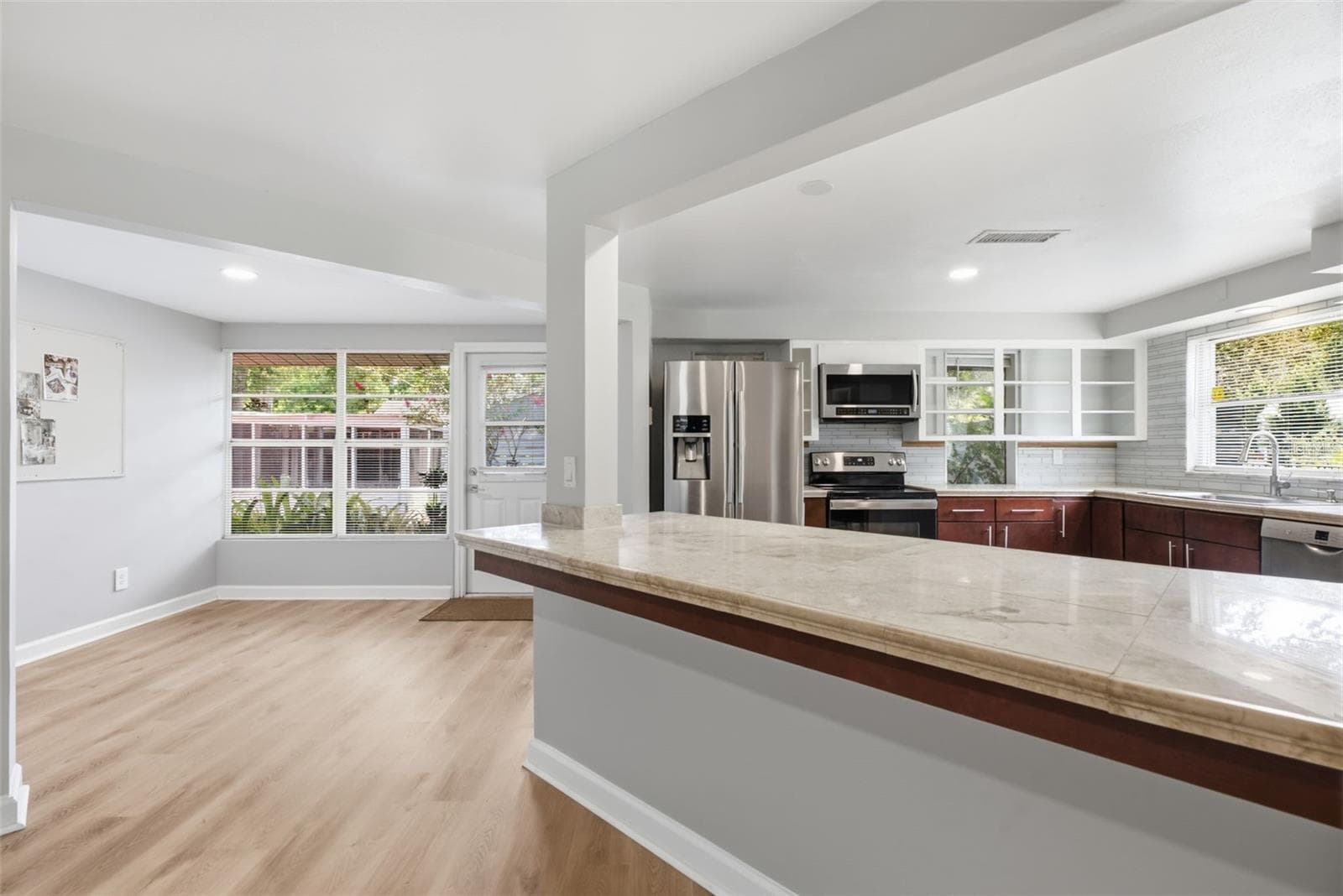 Kitchen and Breakfast Room - 6701 13TH ST N, TAMPA