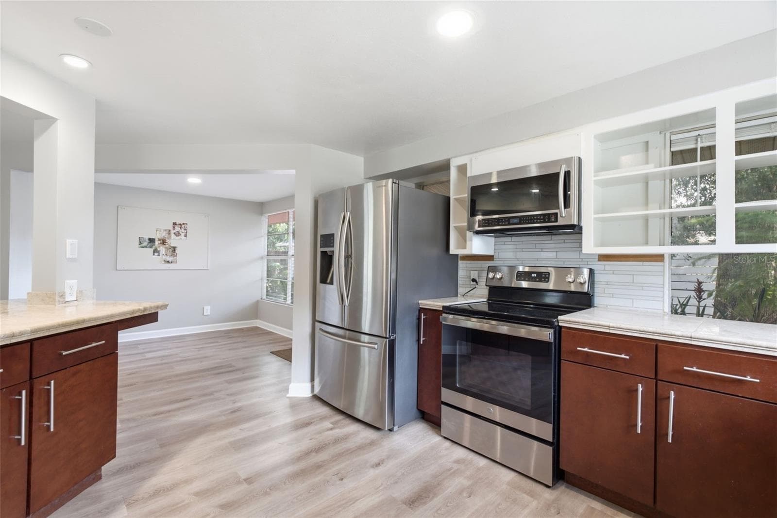 Kitchen to Breakfast Room - 6701 13TH ST N, TAMPA