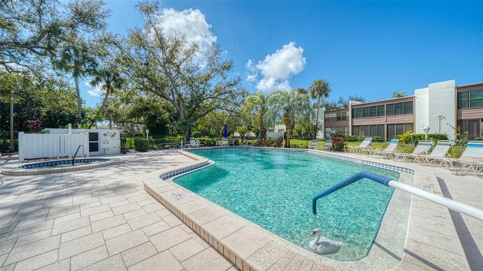 one of 7 pool/spa area in the community available for all residents in this association. - 666 WOODLAWN DR #666, BRADENTON