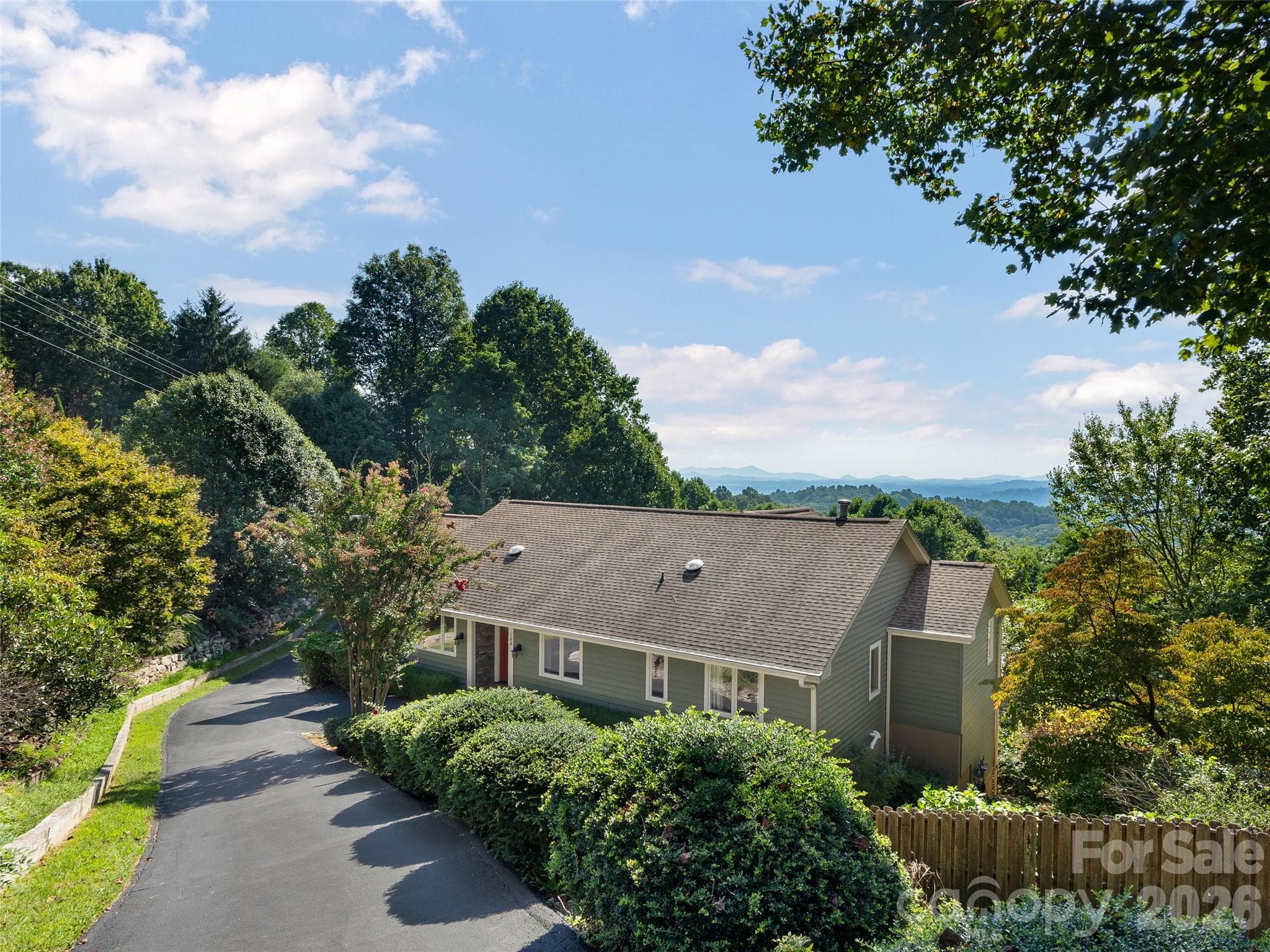 Freshly sealed circular driveway - 288 Roberts Drive, Laurel Park