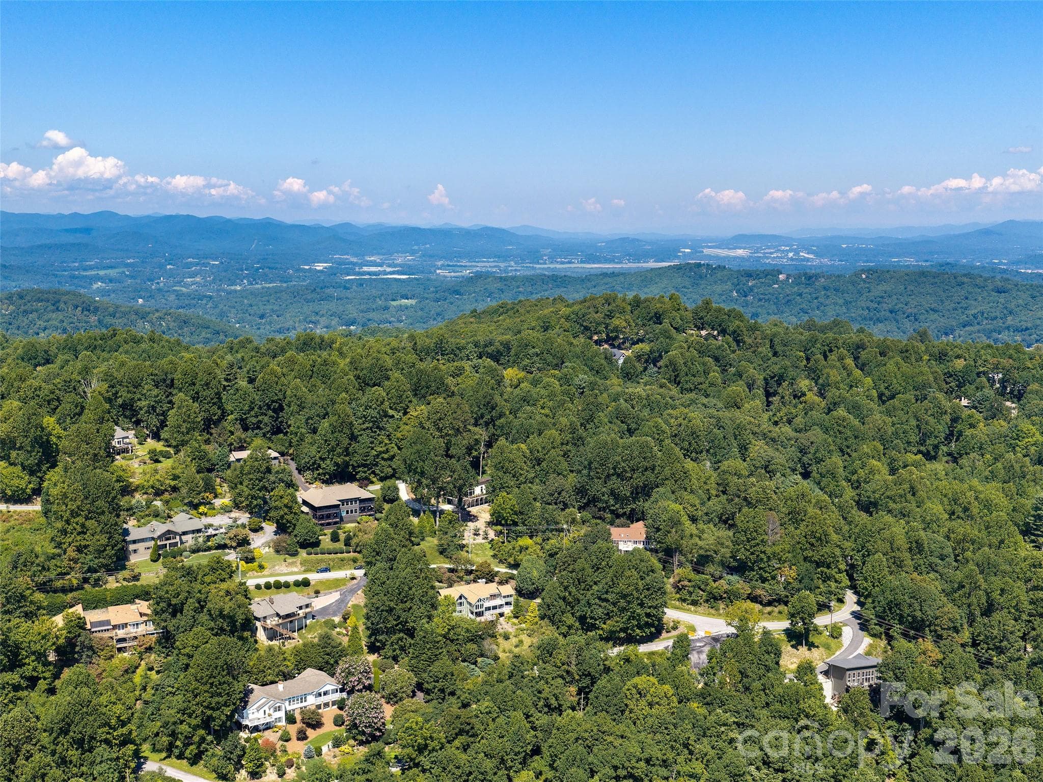 Elevated perspective showcasing Laurel Park landscape - 288 Roberts Drive, Laurel Park