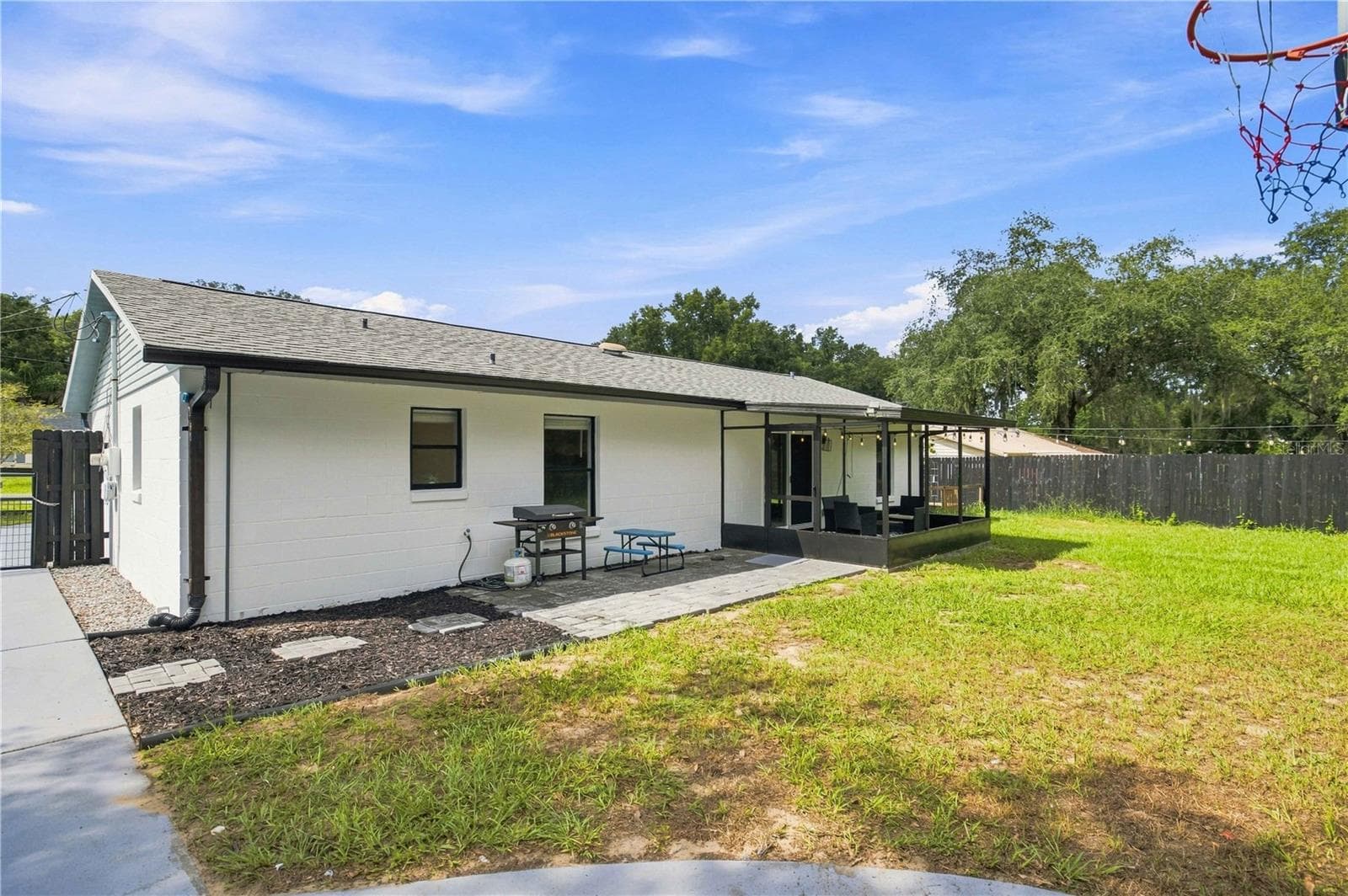 Rear View of Home - 11615 SE 129TH LN, OCKLAWAHA