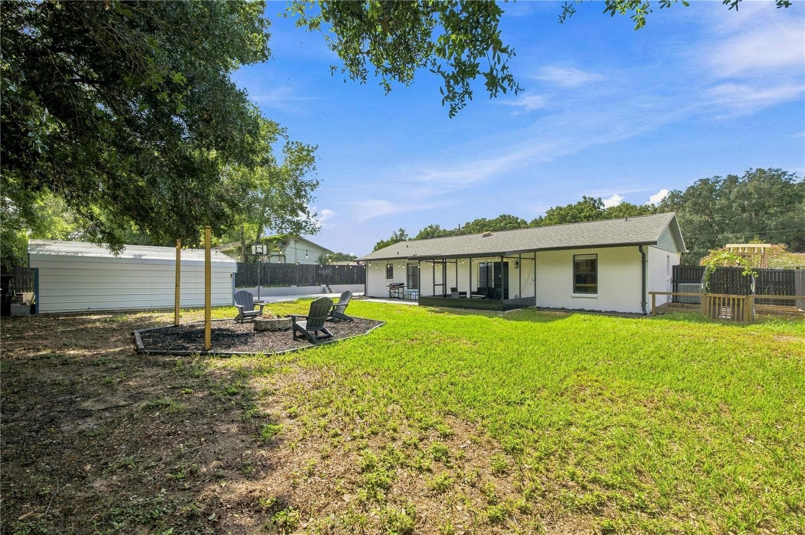 Rear View of Home - 11615 SE 129TH LN, OCKLAWAHA
