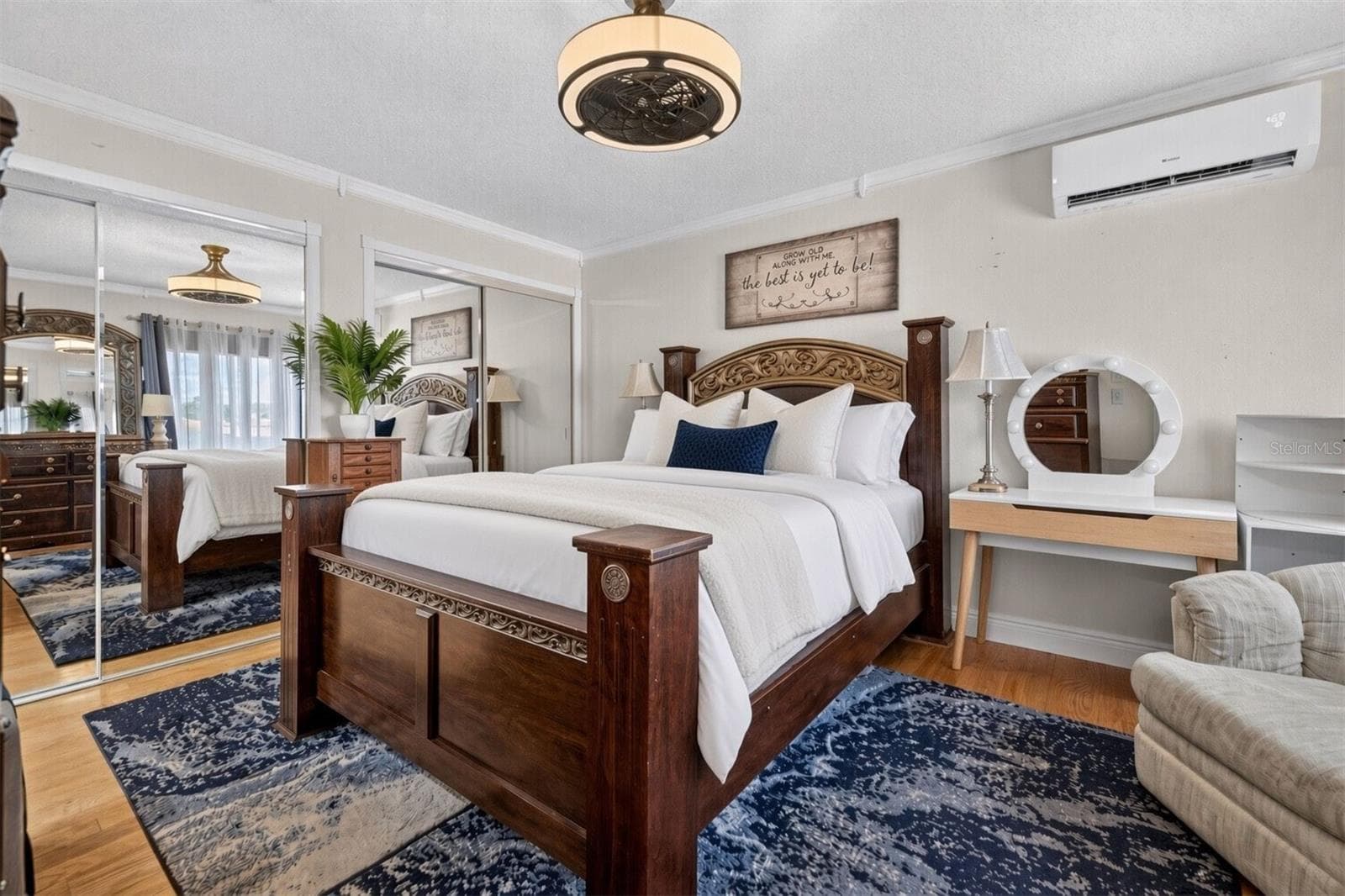 Second level primary bedroom - 7360 ULMERTON RD #18D, LARGO