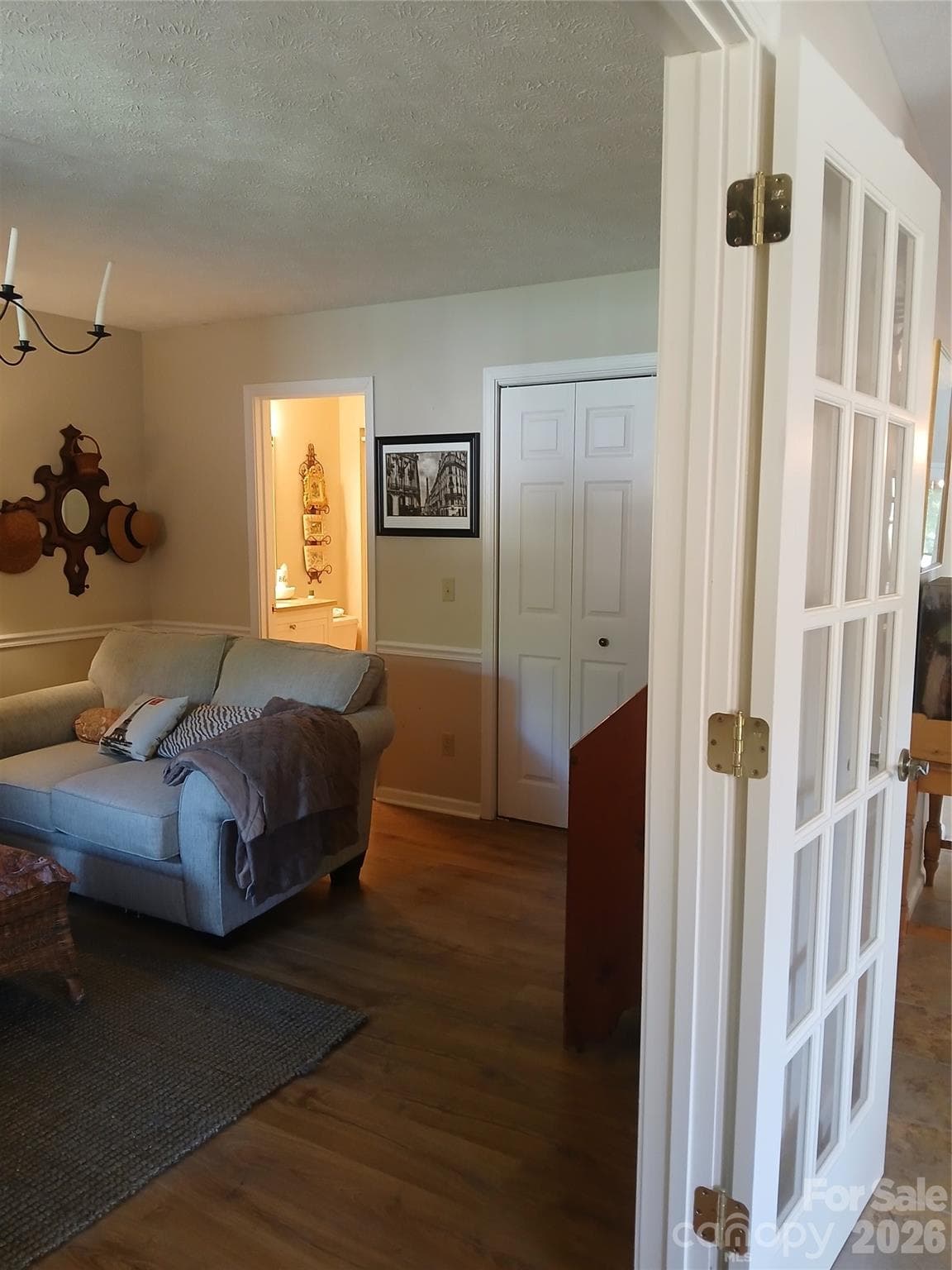 Franch doors to 2nd Bedroom - 304 red oak Drive, Hendersonville