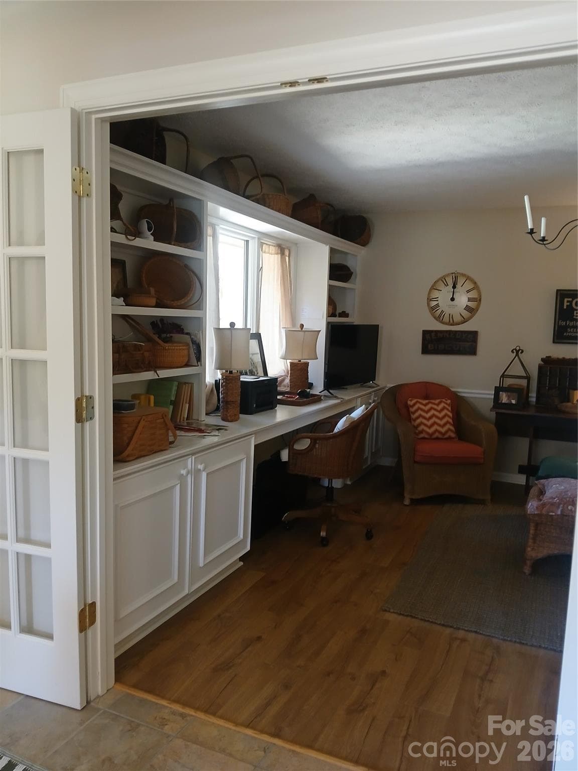 Built ins in 2nd bdrm. - 304 red oak Drive, Hendersonville