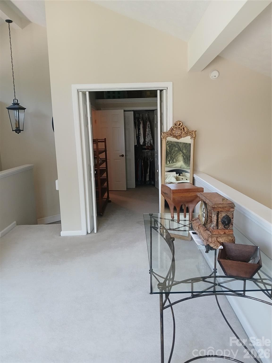 Loft leading into little sitting area and full bath - 304 red oak Drive, Hendersonville
