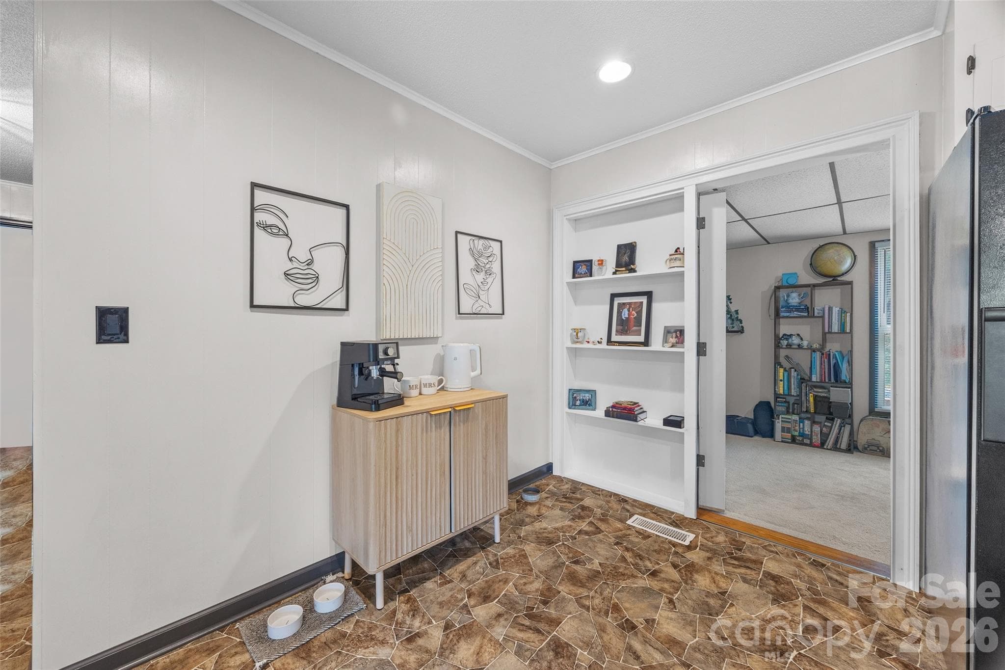 Hidden Door into Sunroom - 2435 Lewiston Drive, Gastonia