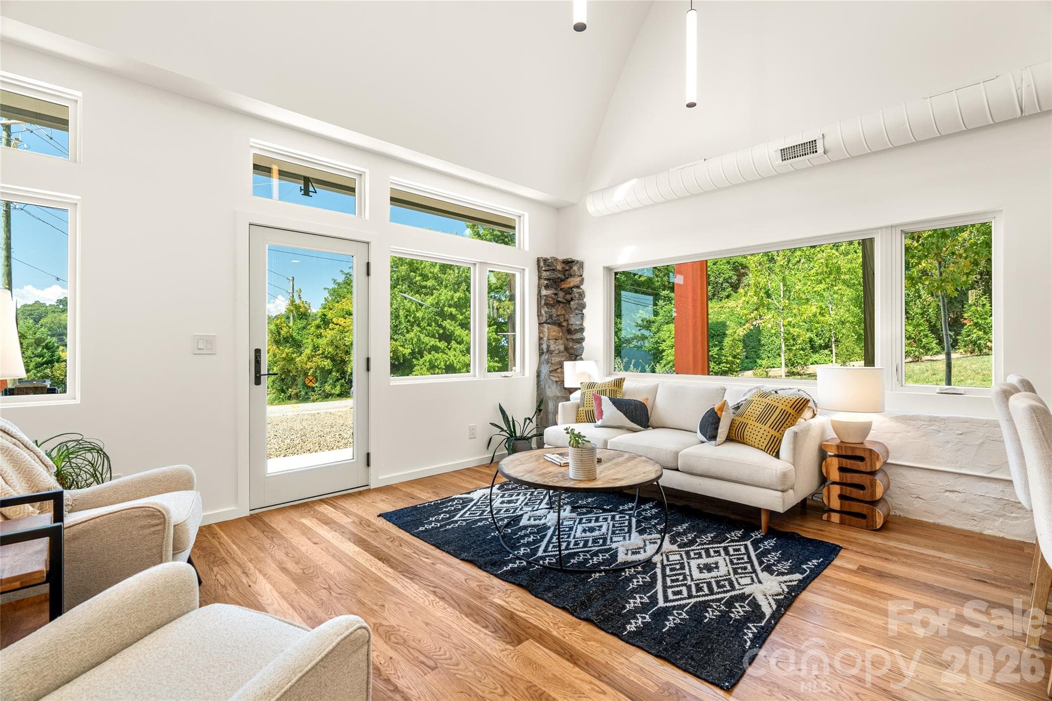 Large windows and oak floors. - 4 Roberts Street, Asheville