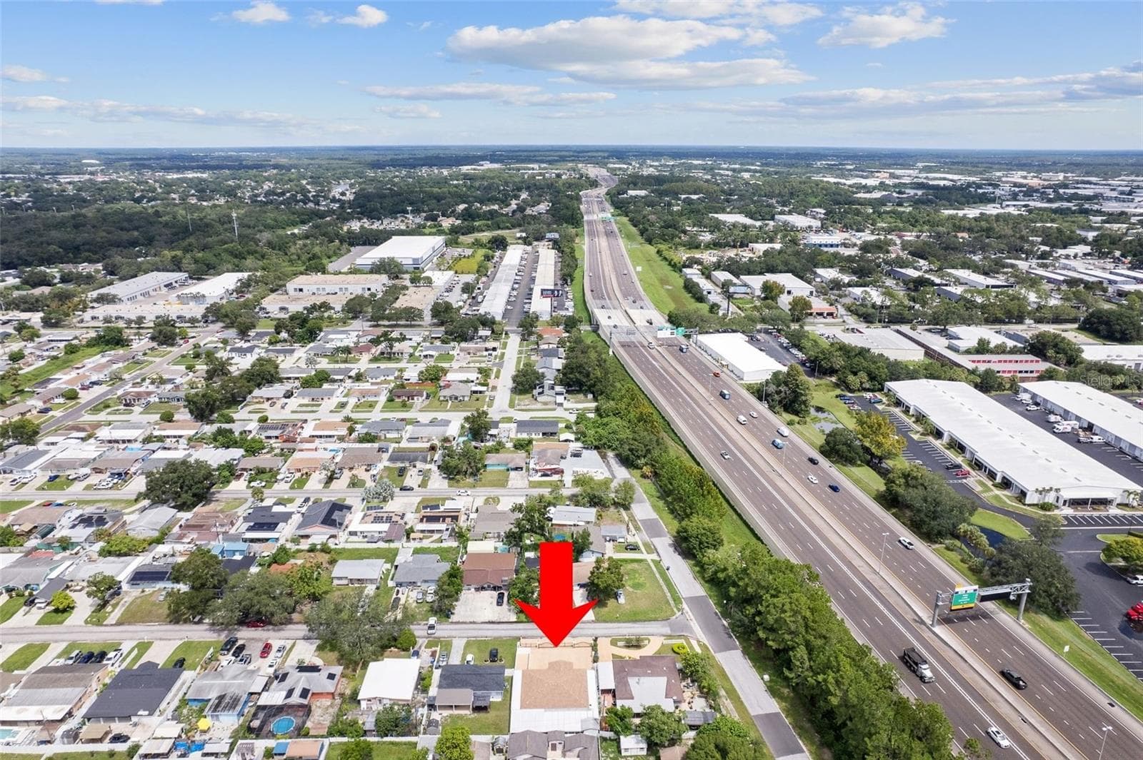 Ariel community view - 6004 W JEAN ST, TAMPA