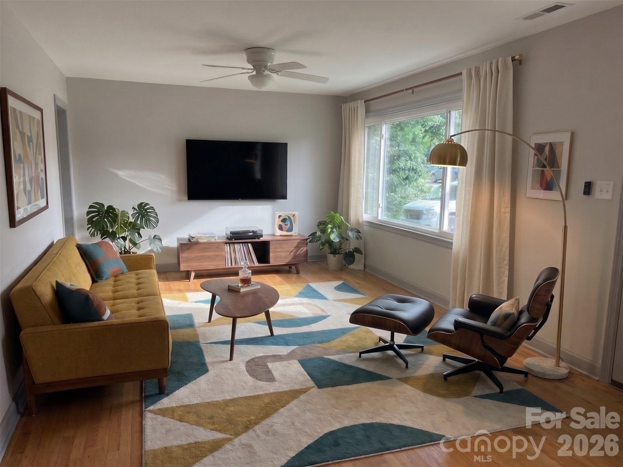 Digitally Staged for inspiration - 77 Trotter Place, Asheville