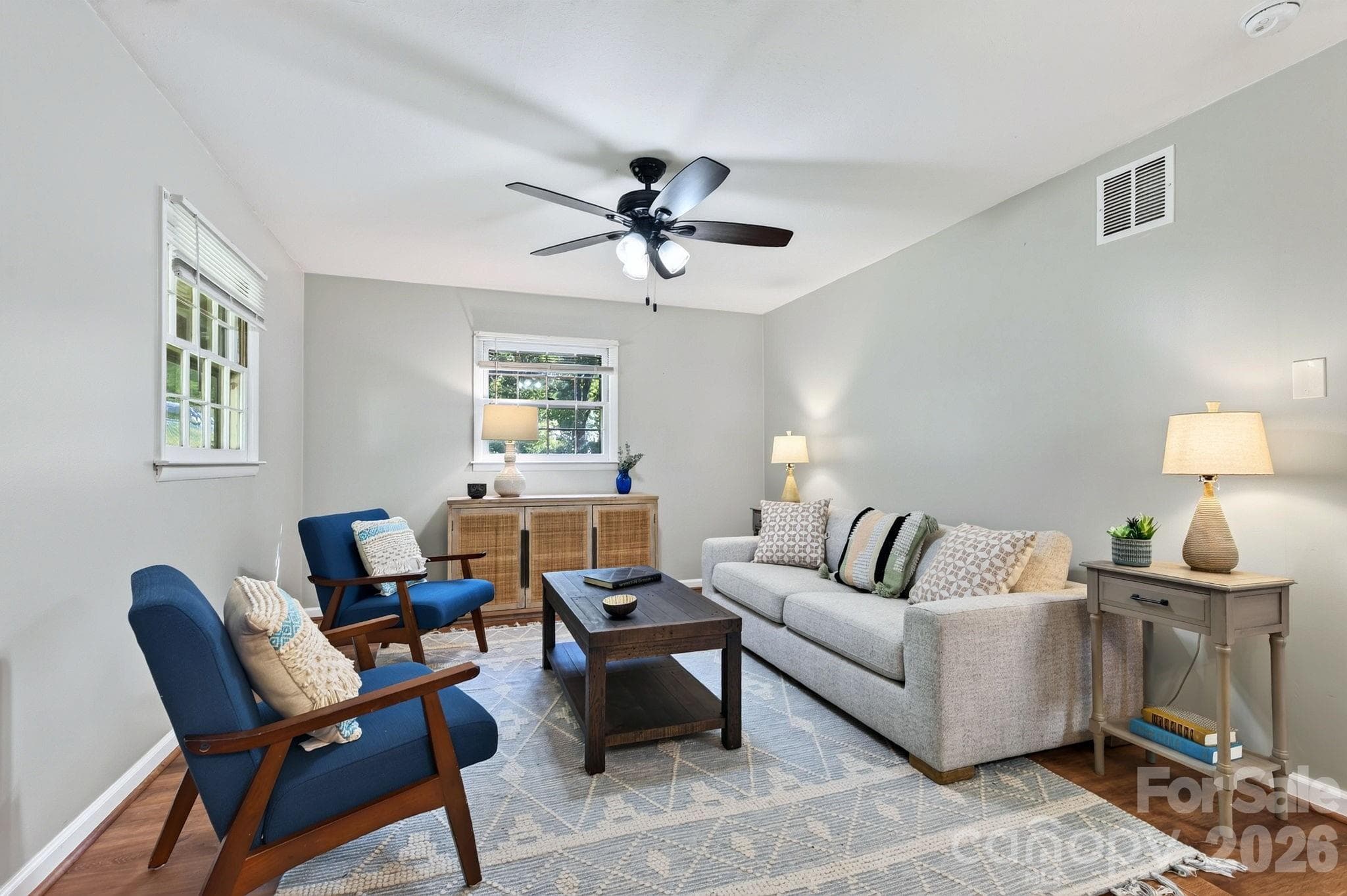 2nd Living Quarters living room is bright and spacious - 2 Independence Boulevard, Asheville