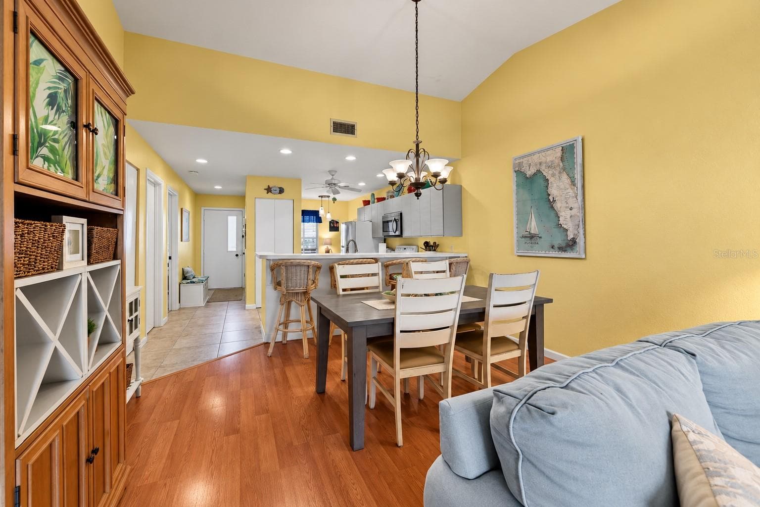 Bright, airy vaulted ceilings give height and open feel. - 6800 PLACIDA RD #235, ENGLEWOOD