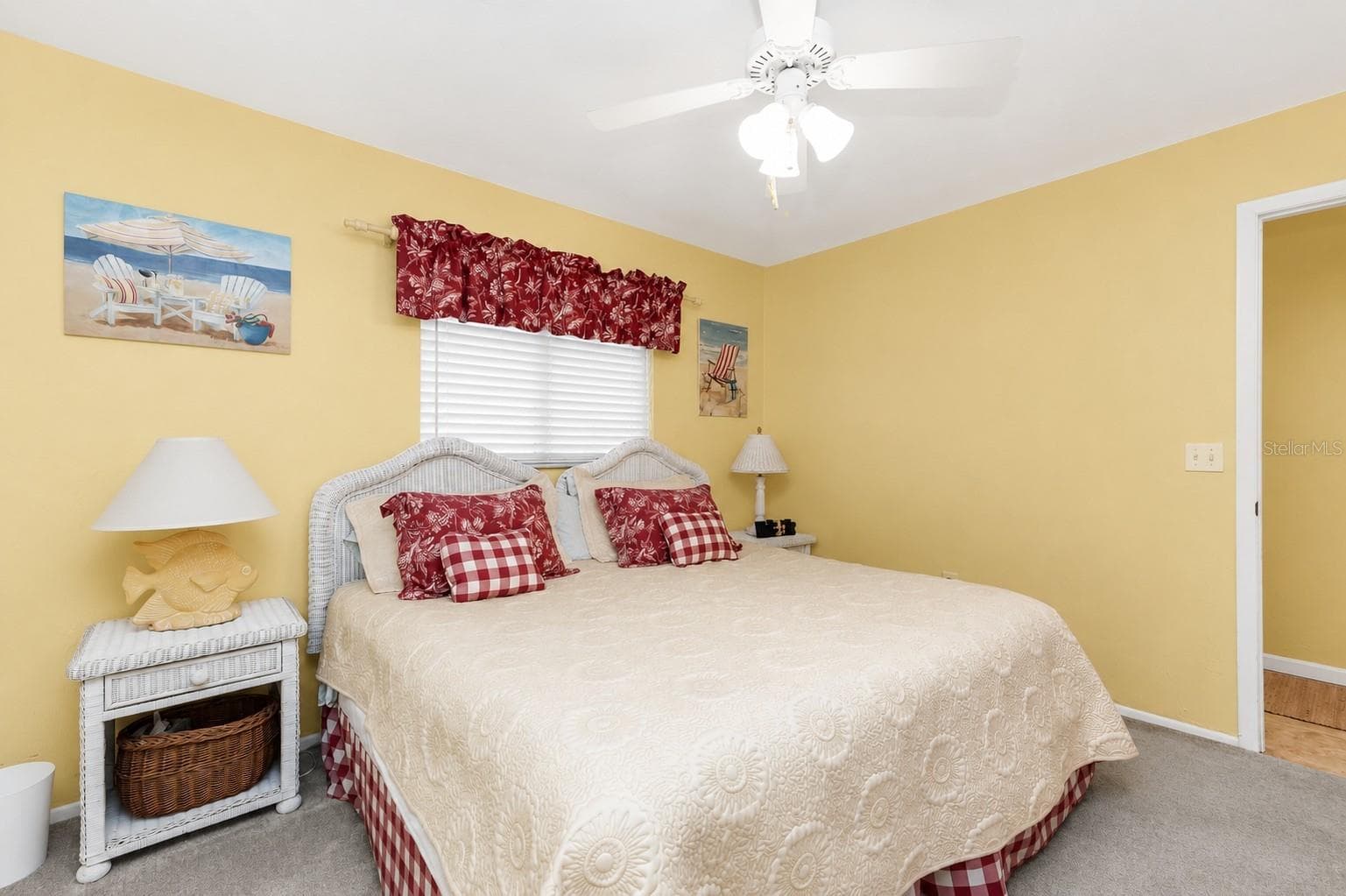 Enjoy comfortable sleeping with access to hall bath through private entry. - 6800 PLACIDA RD #235, ENGLEWOOD