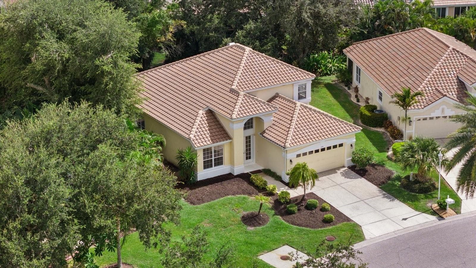Aerial View - 324 LANGHOLM DR, VENICE