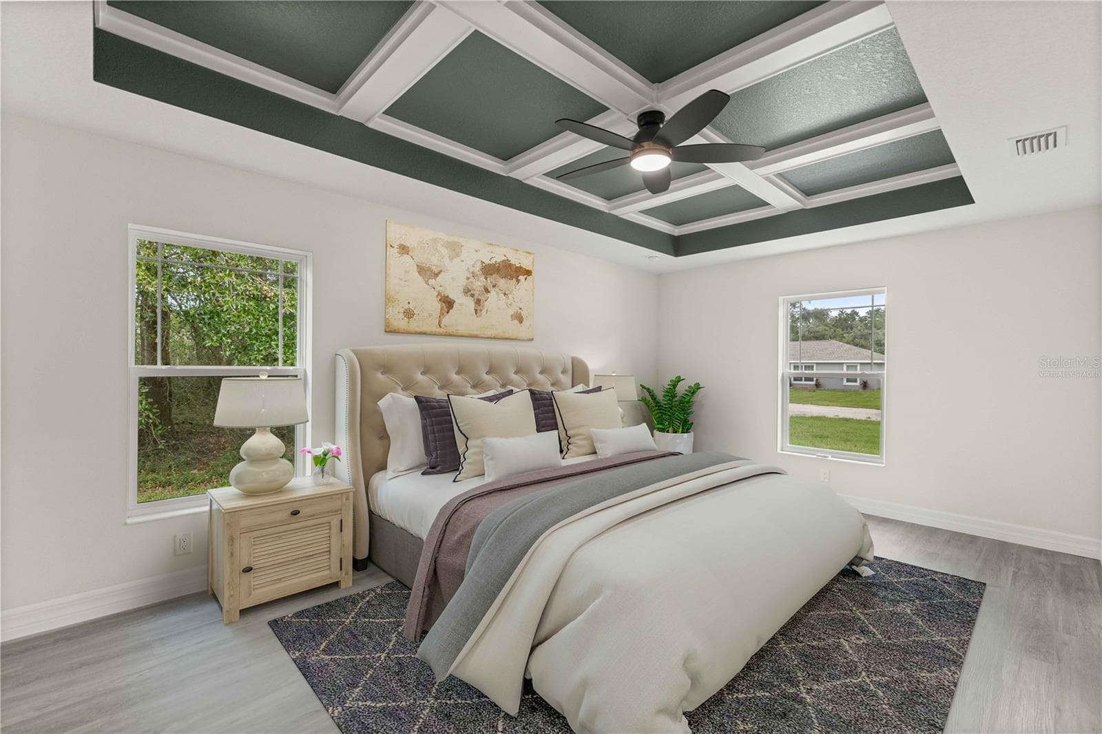 Primary Suite-Virtually Staged - 13622 SW 112TH ST, DUNNELLON
