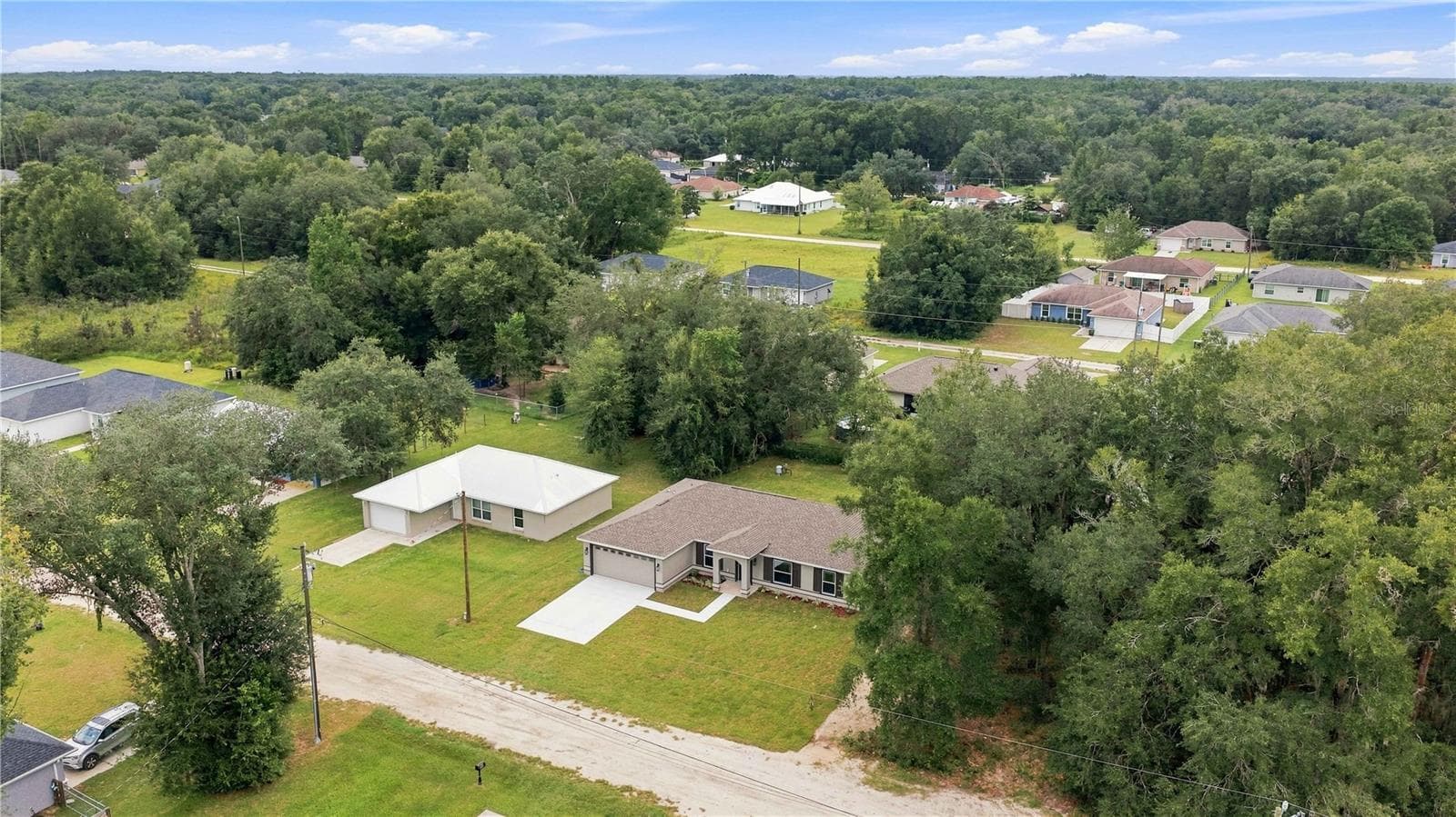 Aerial View - 13622 SW 112TH ST, DUNNELLON