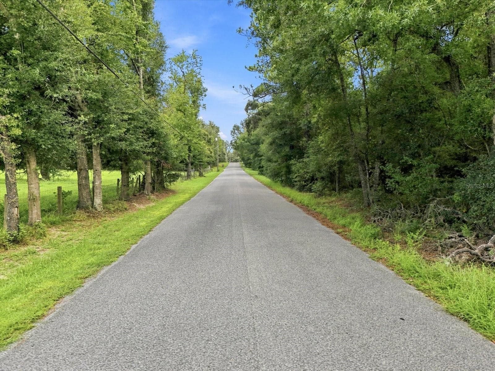 Nice paved road to property - 89 S HAID TER, LECANTO