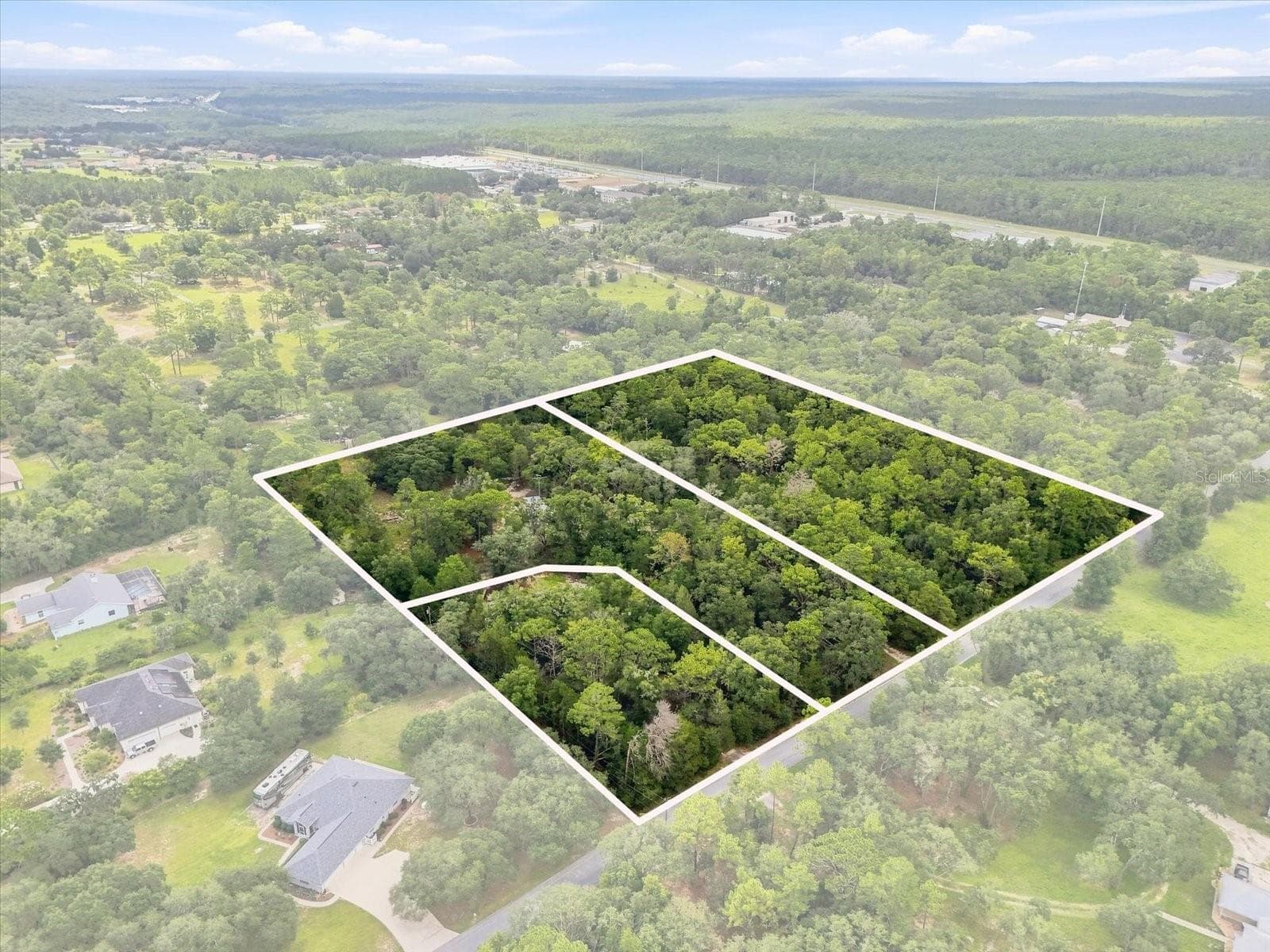 9.09 Acres -3 - Parcels - 89 S HAID TER, LECANTO