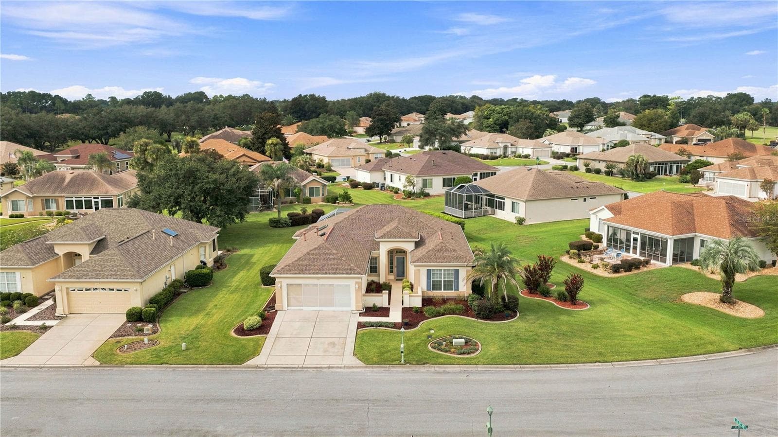 Overhead Front View - 9286 SE 128TH ST, SUMMERFIELD