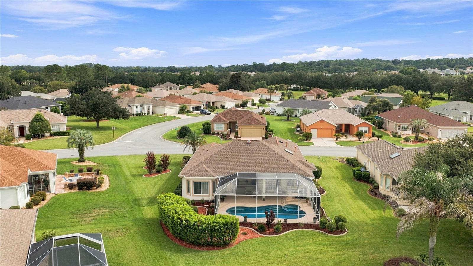 Overhead Rear View - 9286 SE 128TH ST, SUMMERFIELD