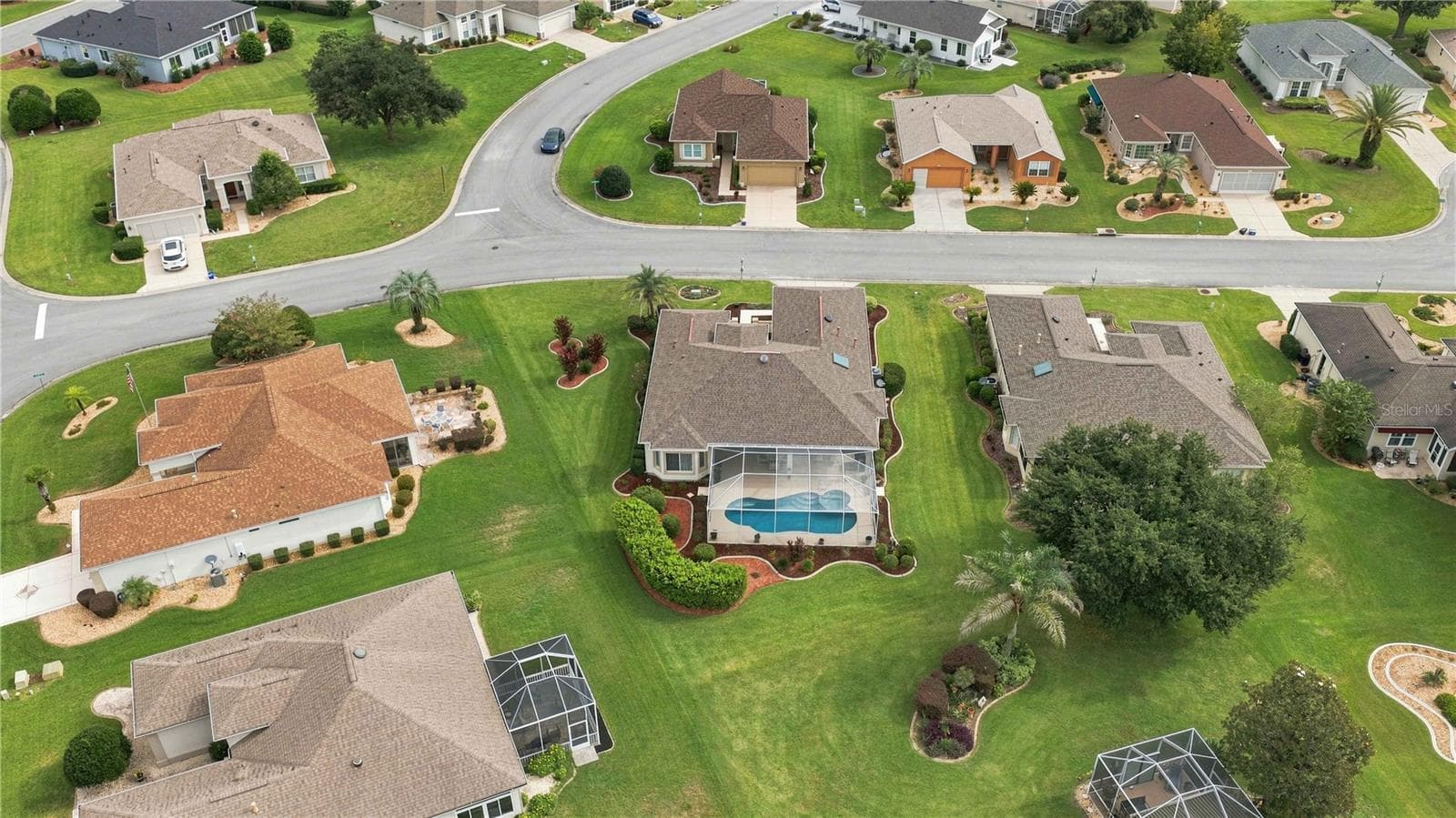 Overhead Rear View - 9286 SE 128TH ST, SUMMERFIELD