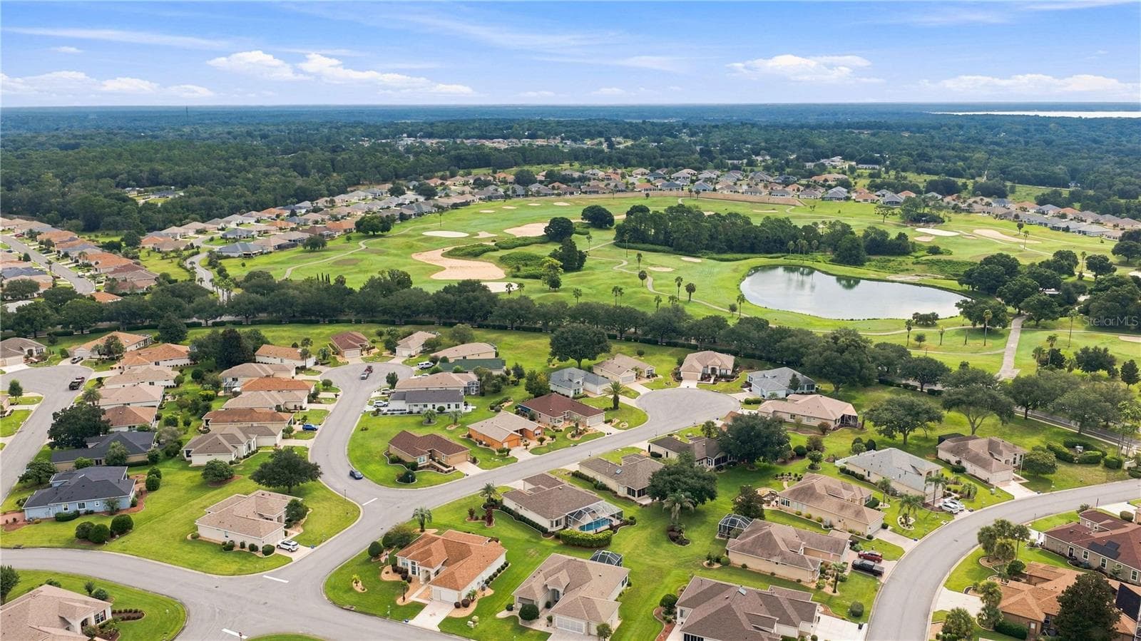 Overhead View of Cul-De-Sac - 9286 SE 128TH ST, SUMMERFIELD