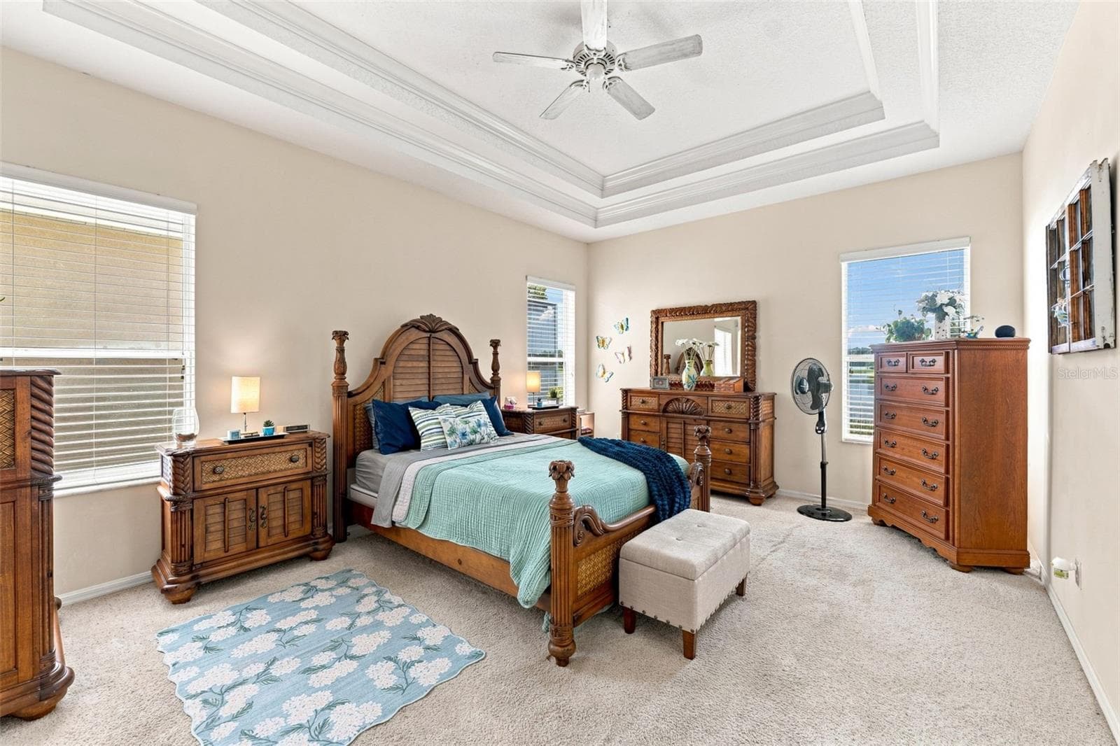 Huge Primary Bedroom with lots of Natural Light - 18022 LAKE REFLECTIONS BLVD, LUTZ
