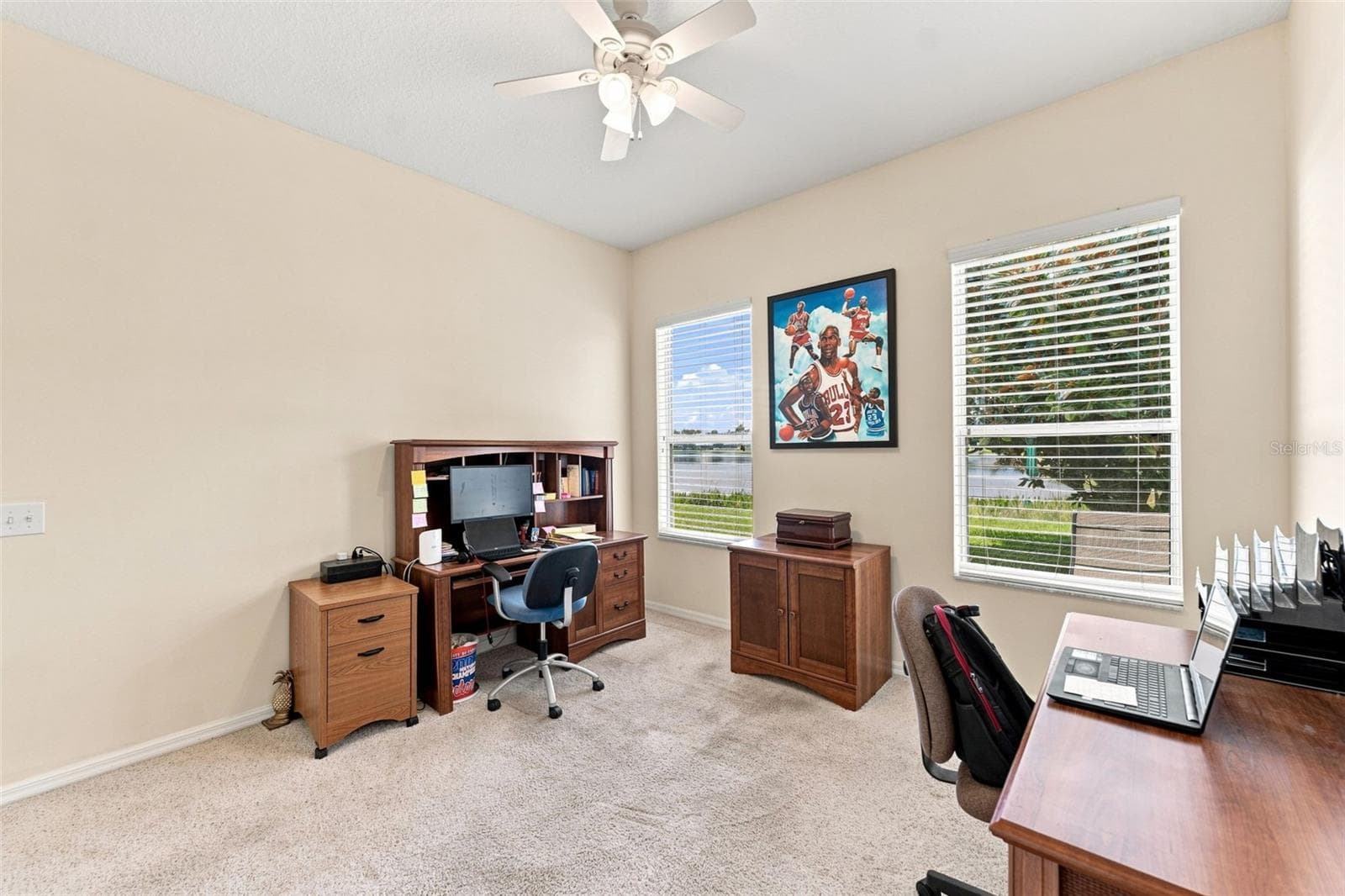 Bedroom 4 currently used as an Office - 18022 LAKE REFLECTIONS BLVD, LUTZ