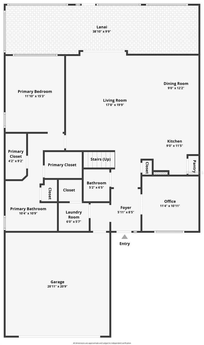 First Floor - 13649 CANNON DR, ODESSA