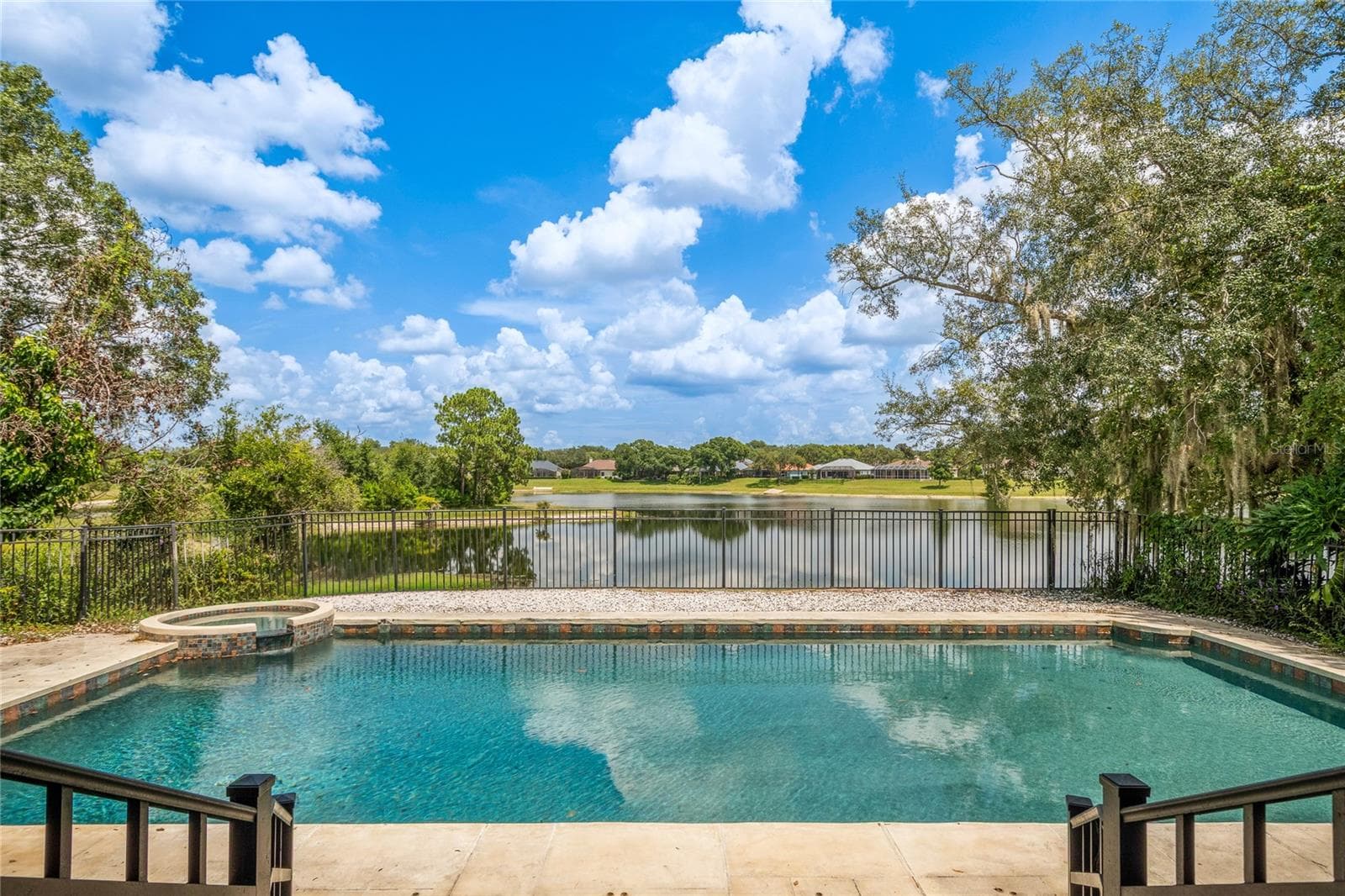 Incredible Pool - View of Lake Marietta - 672 STONEFIELD LOOP, LAKE MARY