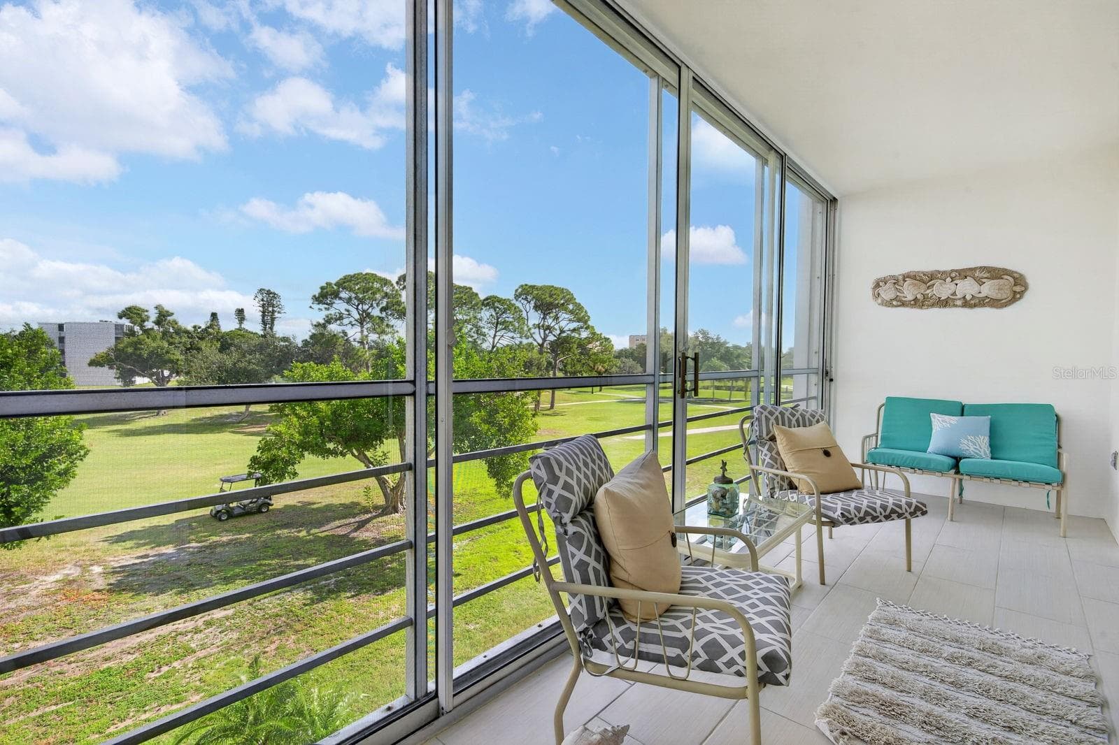 Lanai Facing Northeast - 4240 IRONWOOD CIR #302A, BRADENTON