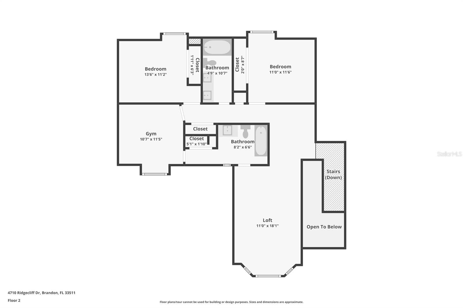 Single Family Residence at 4710 RIDGECLIFF DR, BRANDON, photo 68 of 75