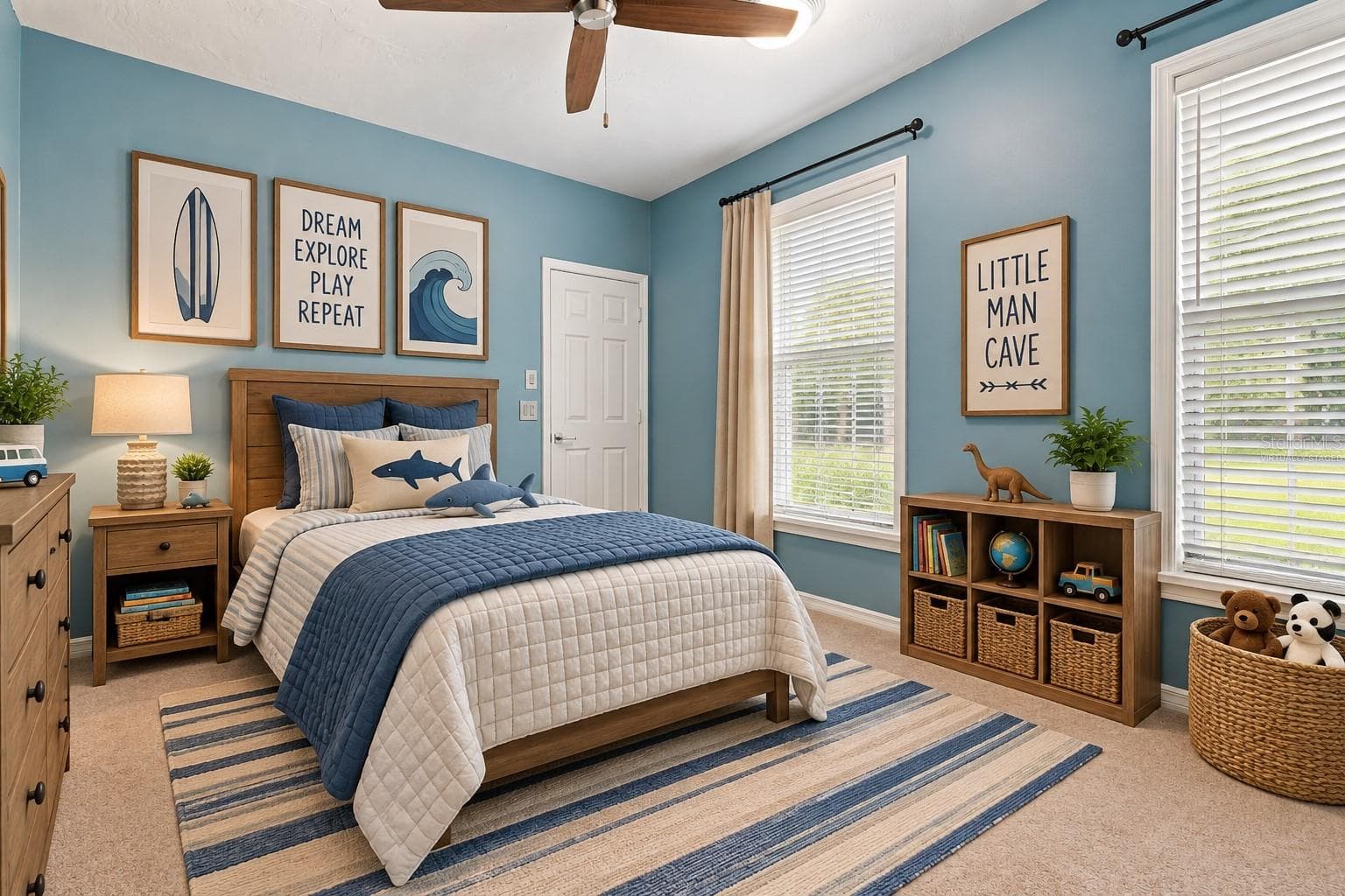 BEDROOM 2 *virtually staged - 1530 W BERESFORD RD, DELAND