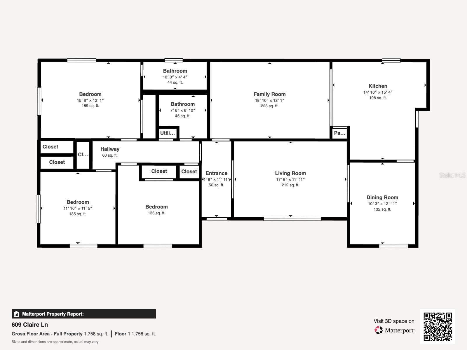 Single Family Residence at 609 CLAIRE LN, ORANGE PARK, photo 6 of 52