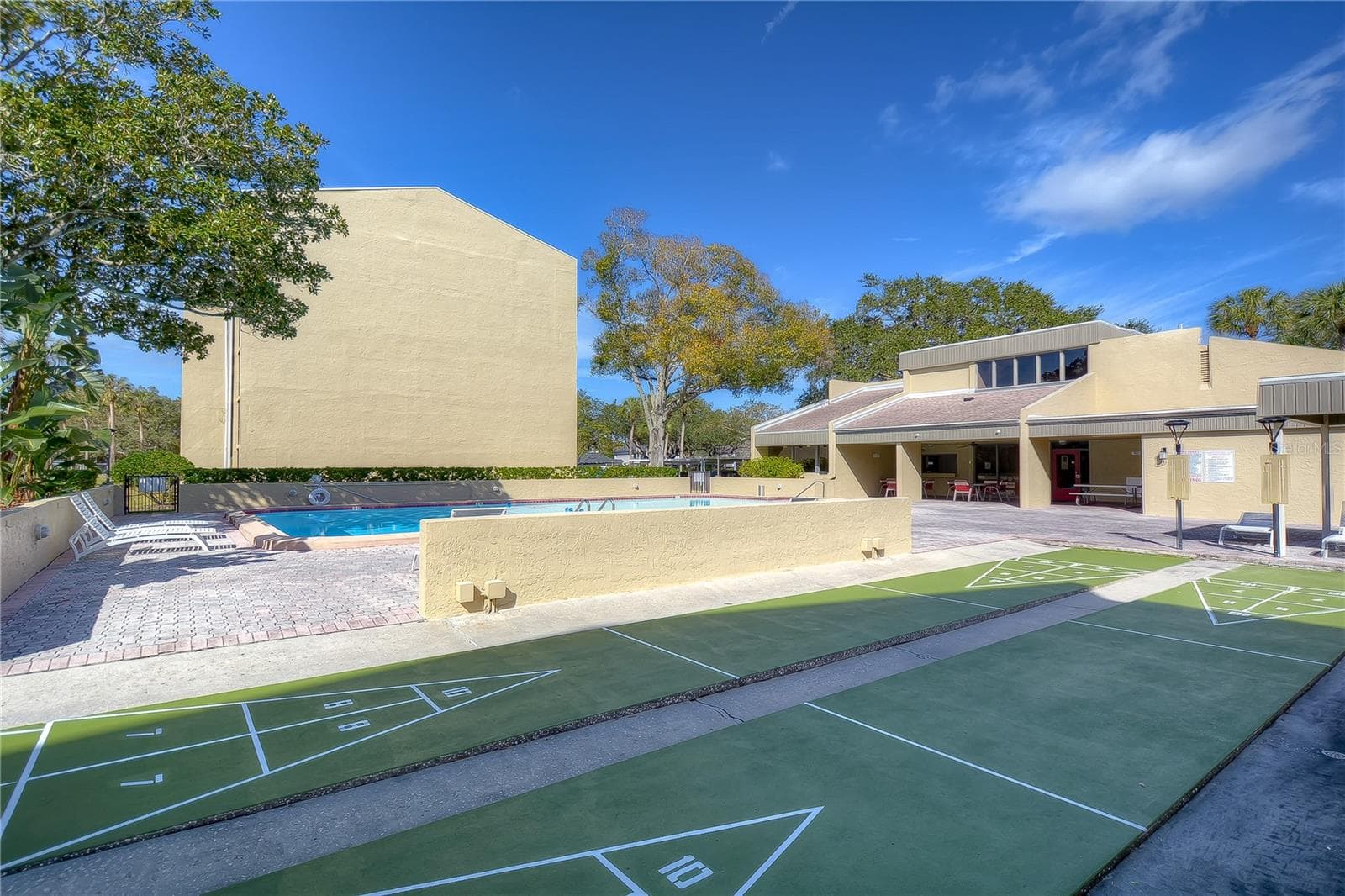 Community Shuffle Board - 13626 GREENFIELD DR #109, TAMPA